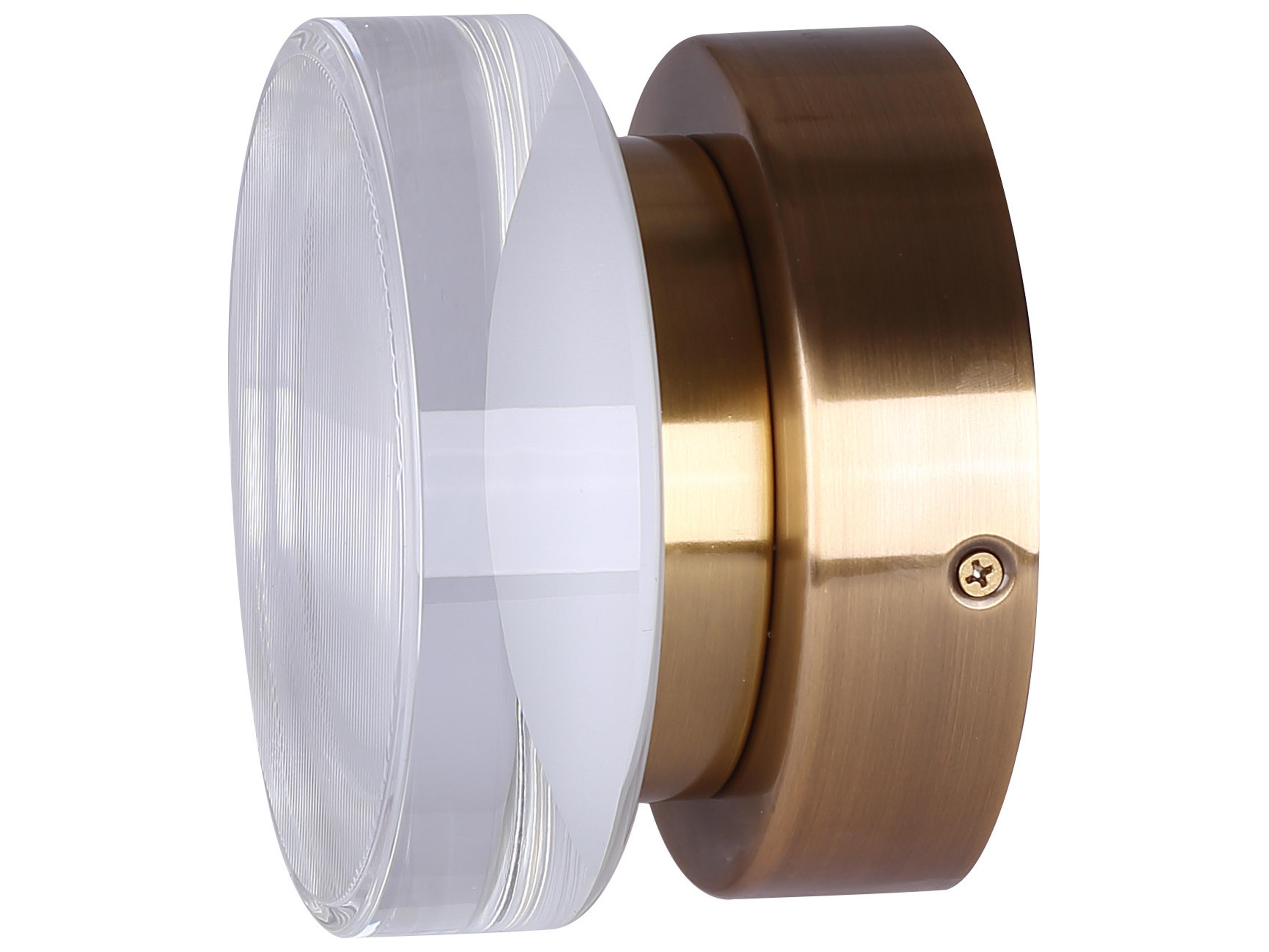 Canarm Benni 1 -light Gold LED Wall Sconce