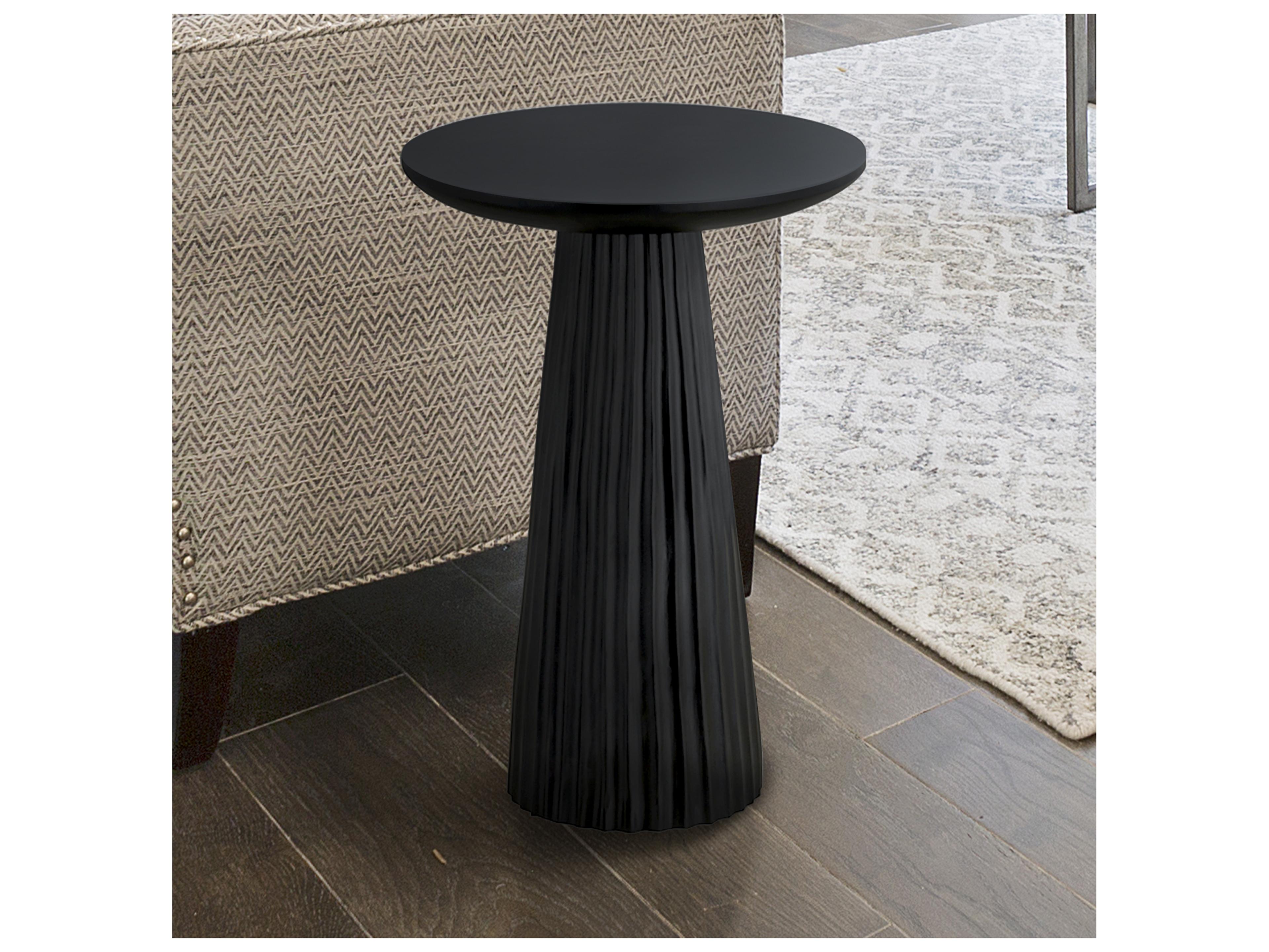 Canarm Jai Round Wood End Table
