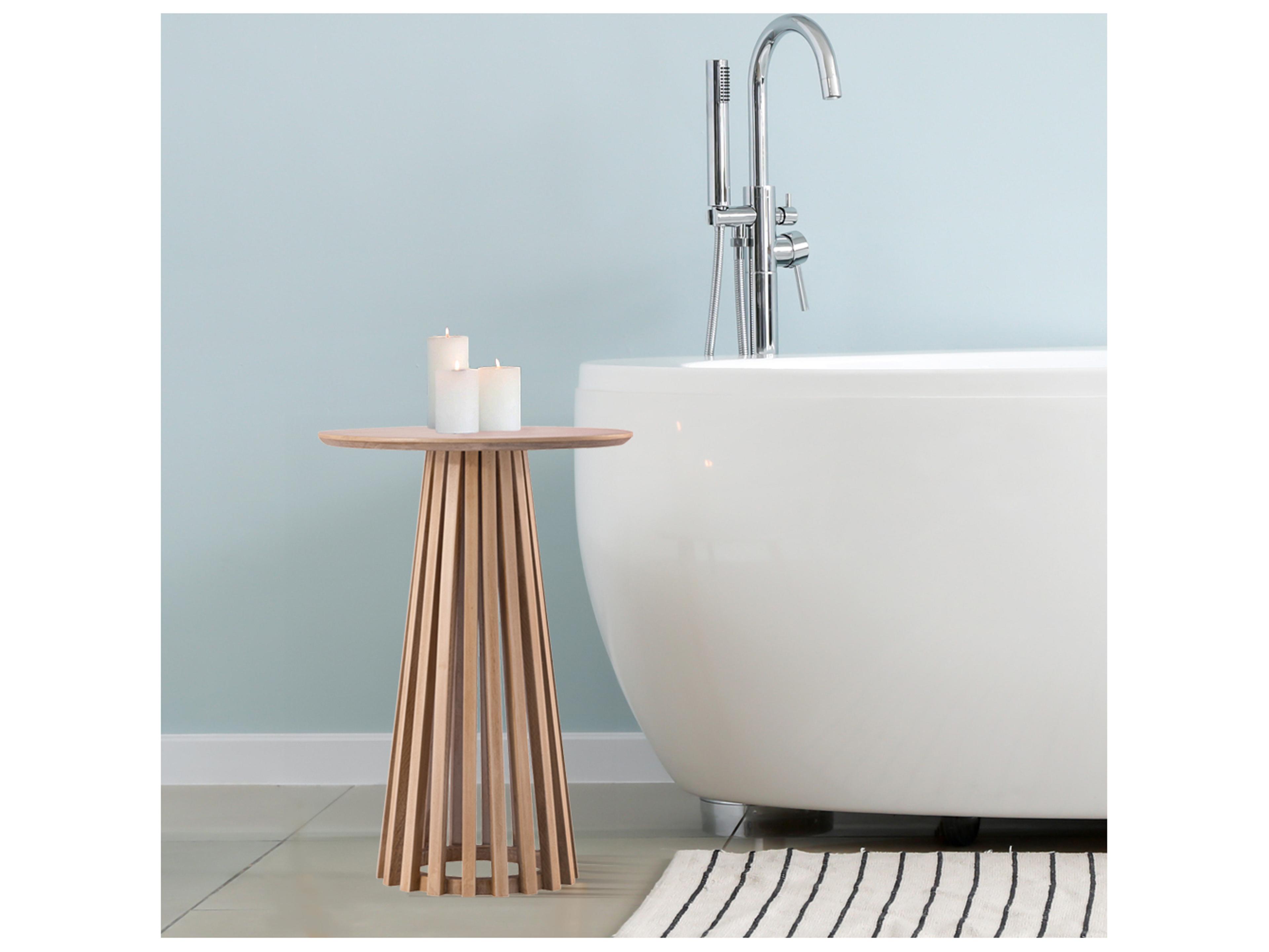 Canarm Lenan Round Wood Coffee Table