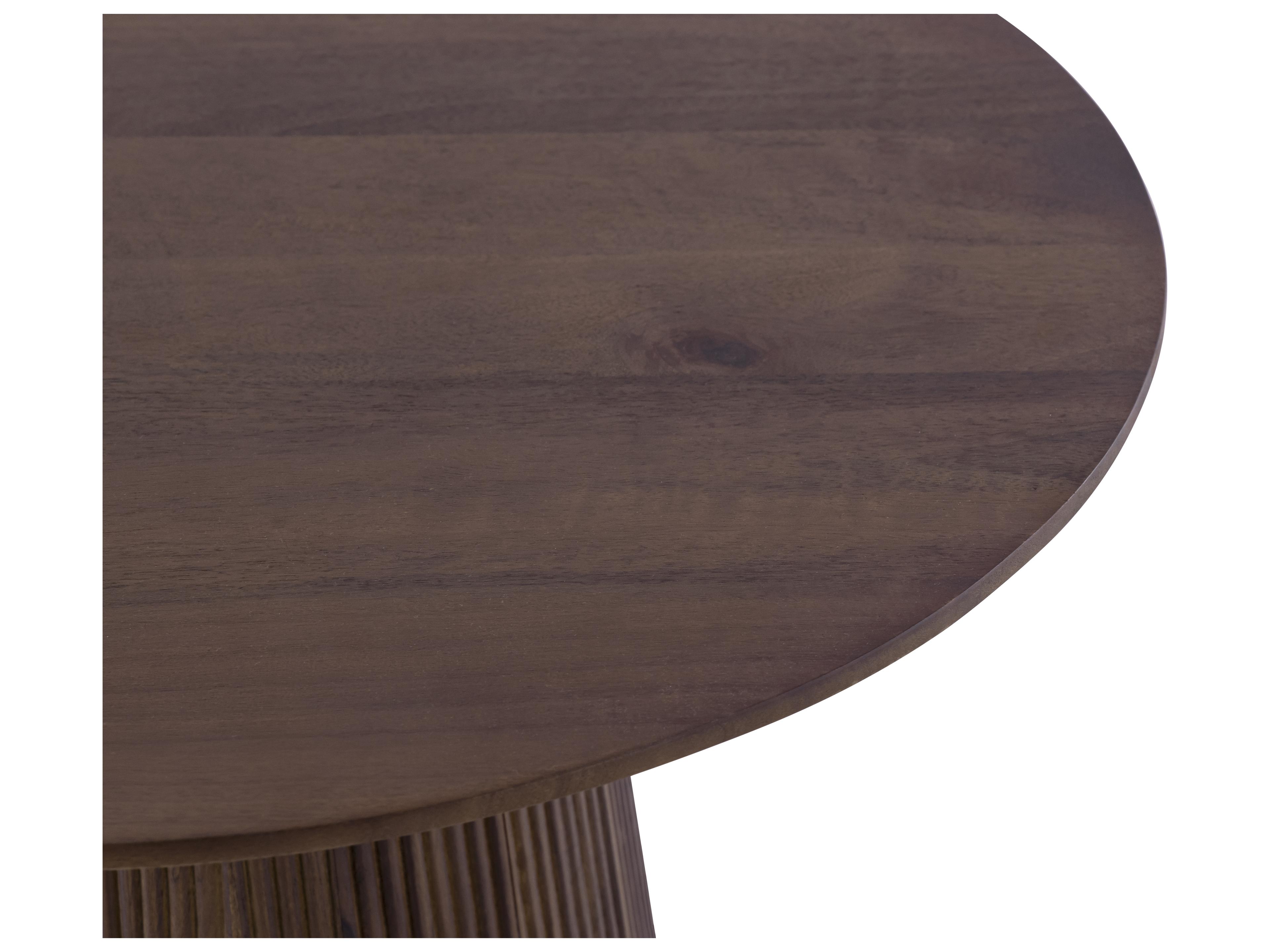 Canarm Madhy Round Wood End Table