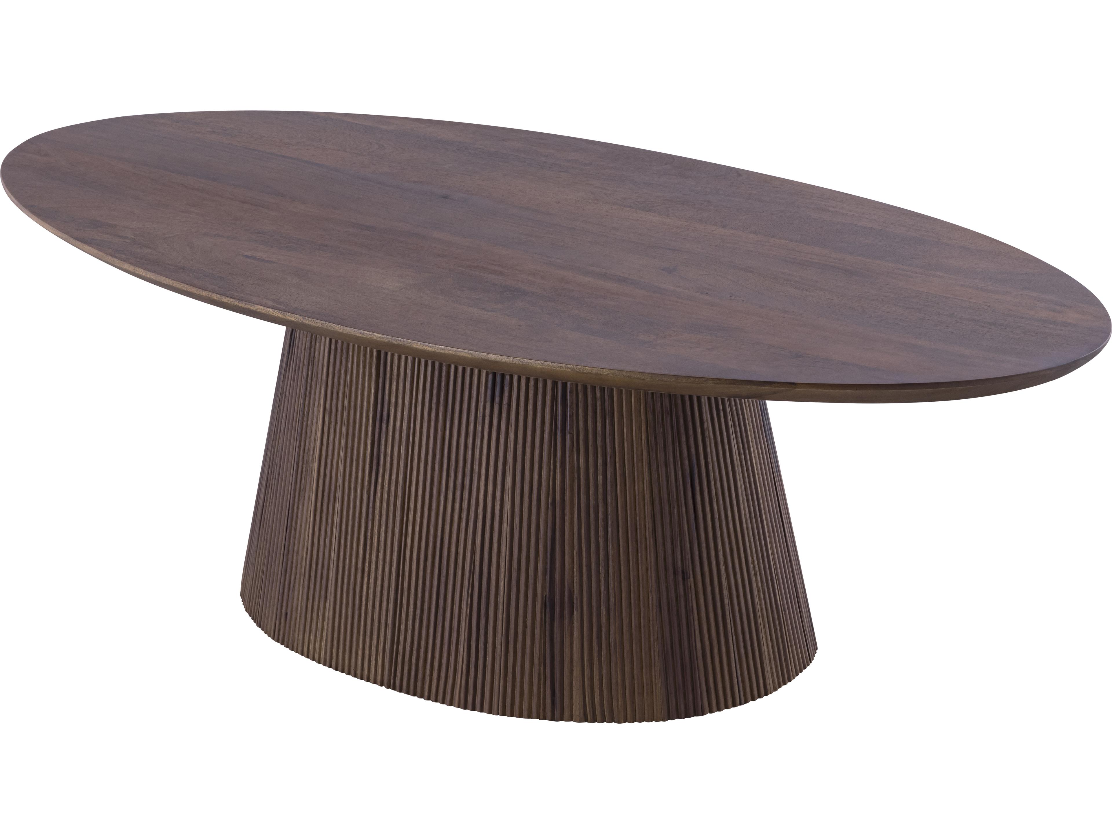 Canarm Madhy Oval Wood Coffee Table