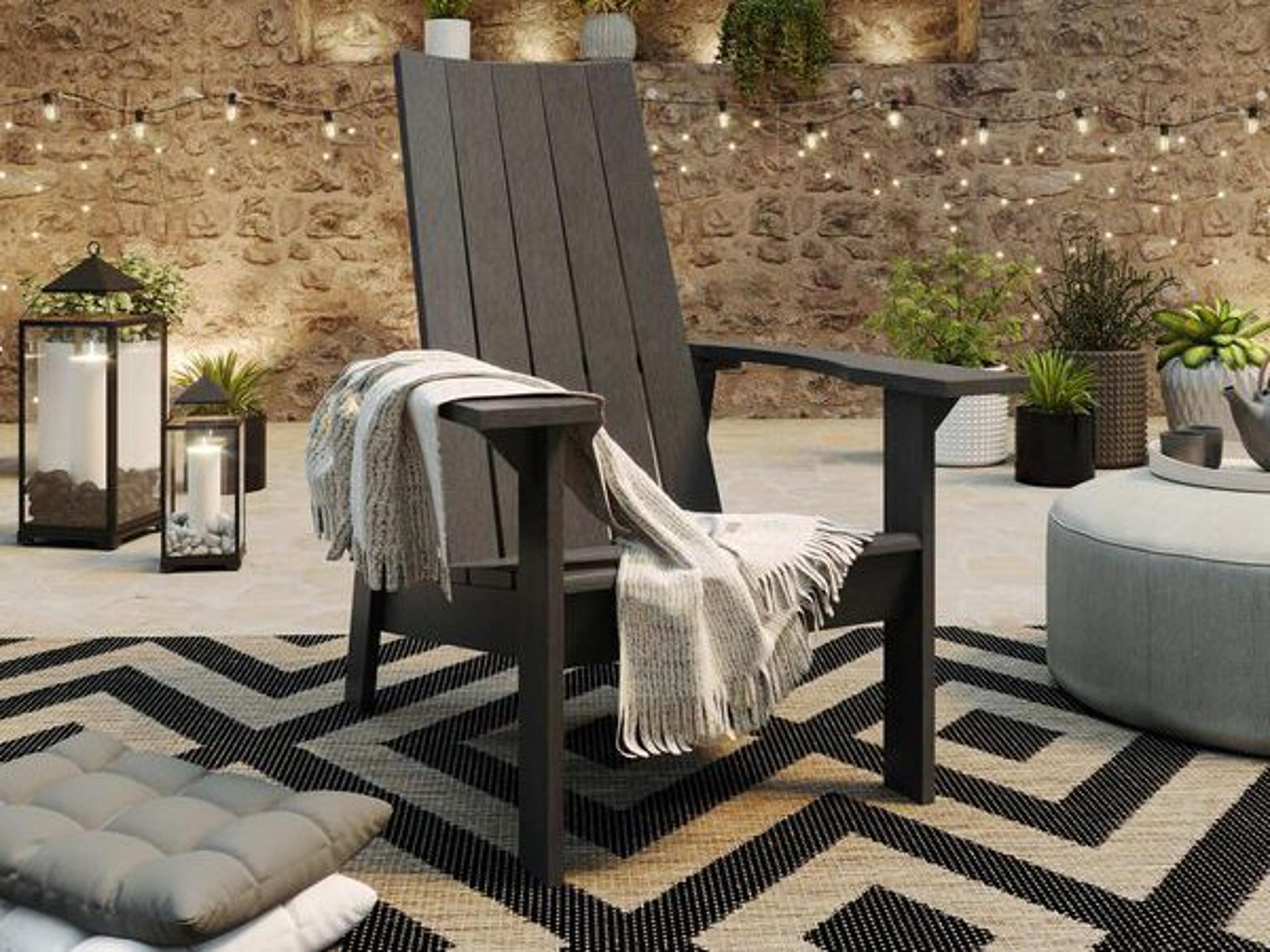 Capterra Casual Recycled Plastic Outdoor Adirondack Chair