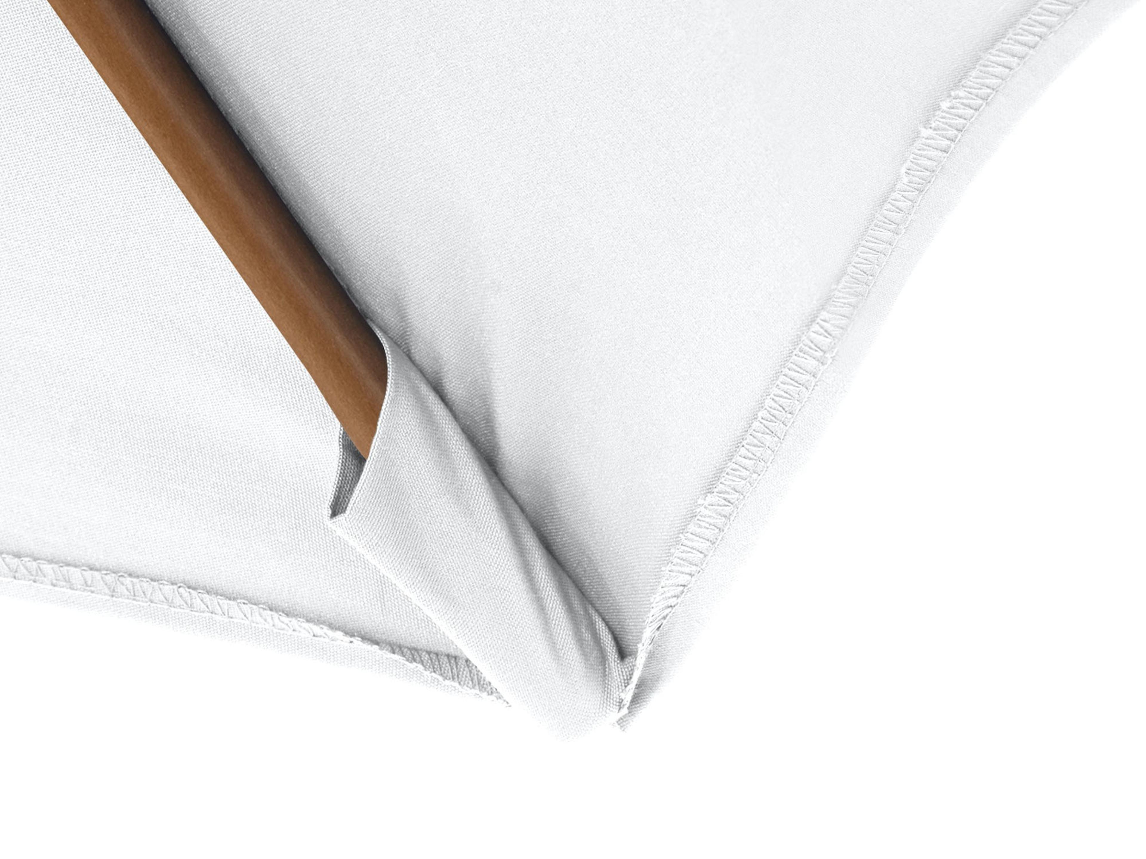 California Outdoor Patio Umbrella Custom Madera Series Faux Wood Aluminum Market 9 Foot Octagon Pulley Lift Outdoor Patio Umbrella