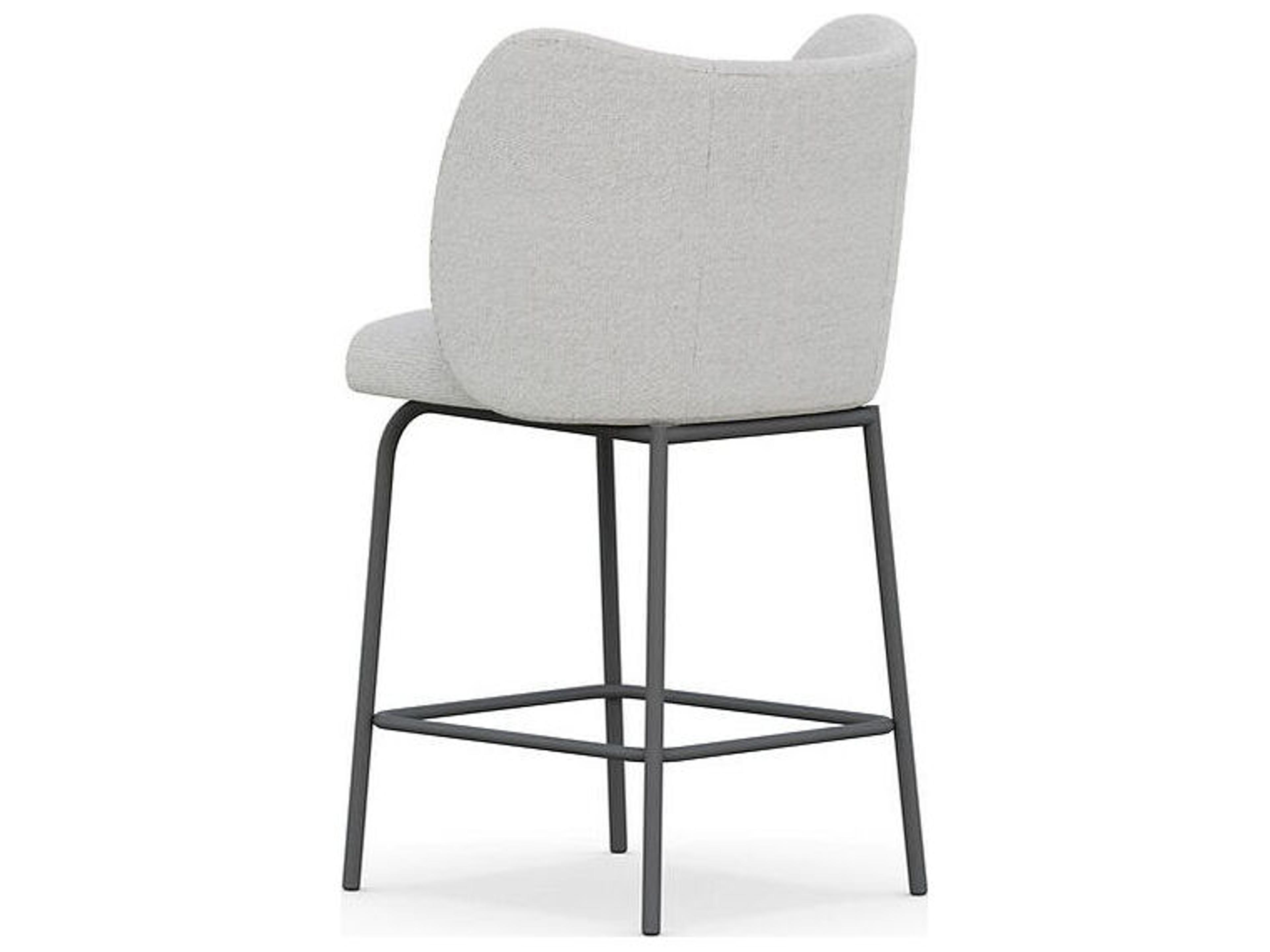 Case & Canvas Conroe Upholstered Bar Stool
