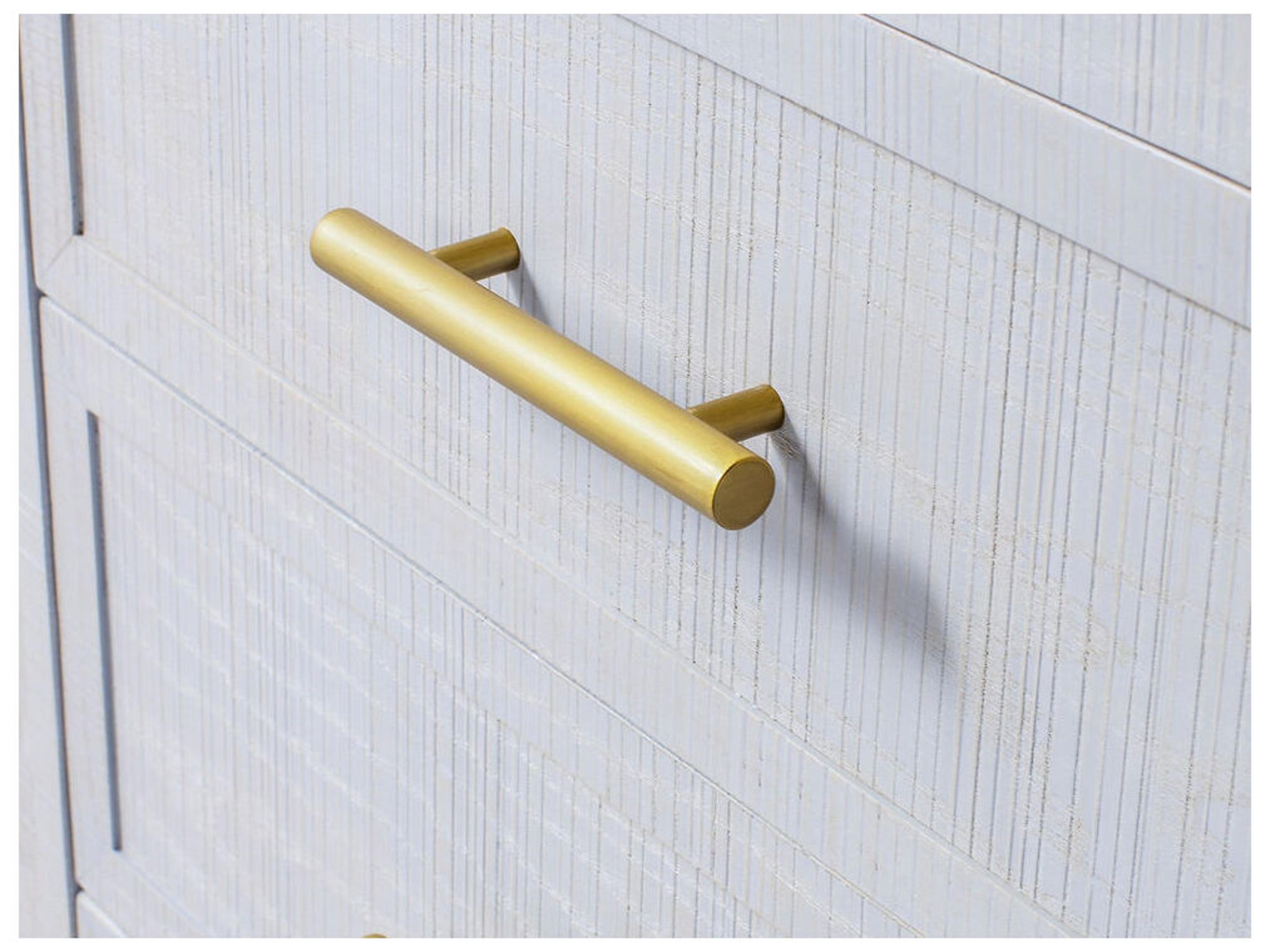 Case & Canvas Corpus 4-Drawers Beach White Poplar Wood Dresser