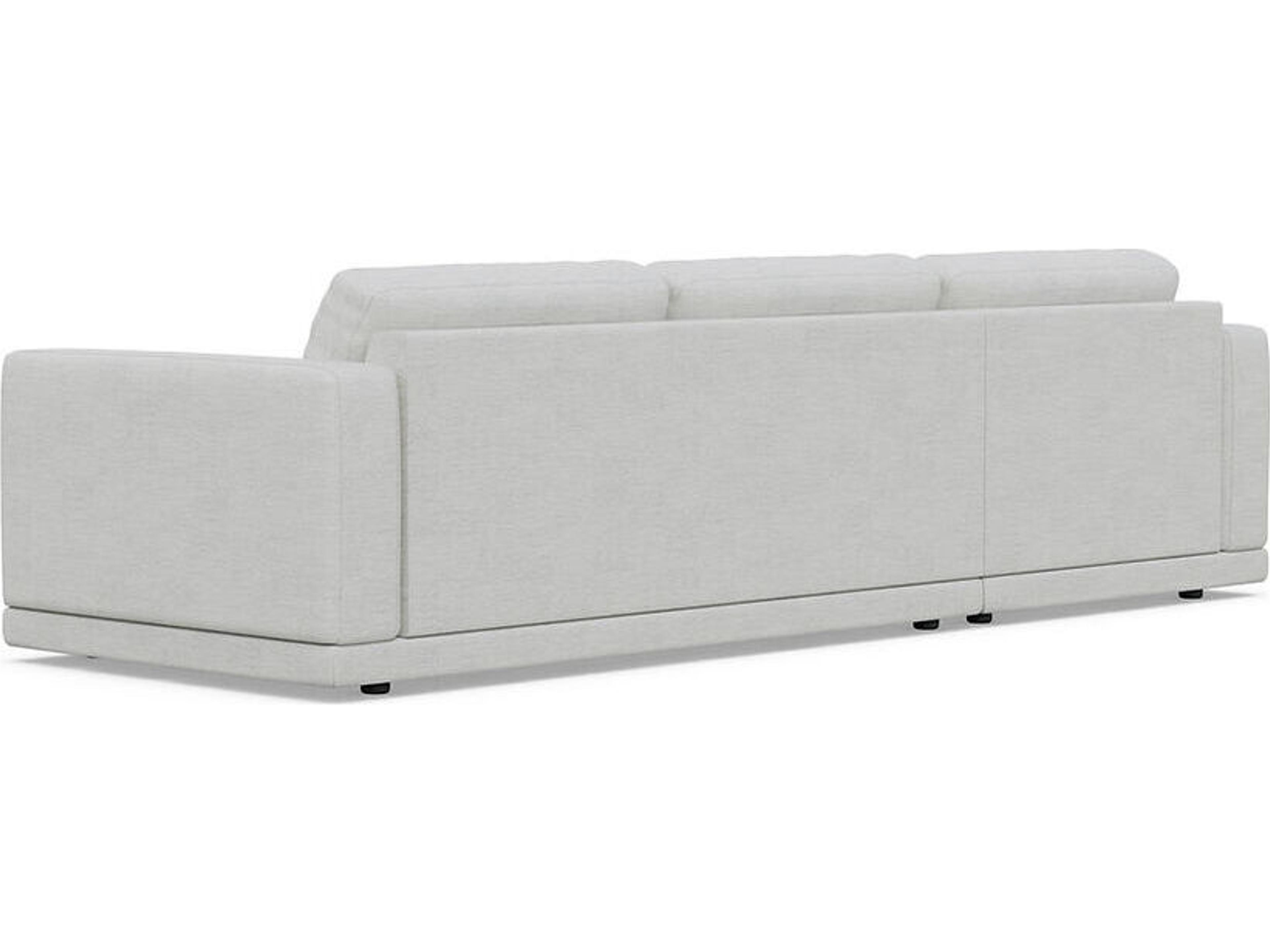 Case & Canvas Tribeca Gray Upholstered Sofa