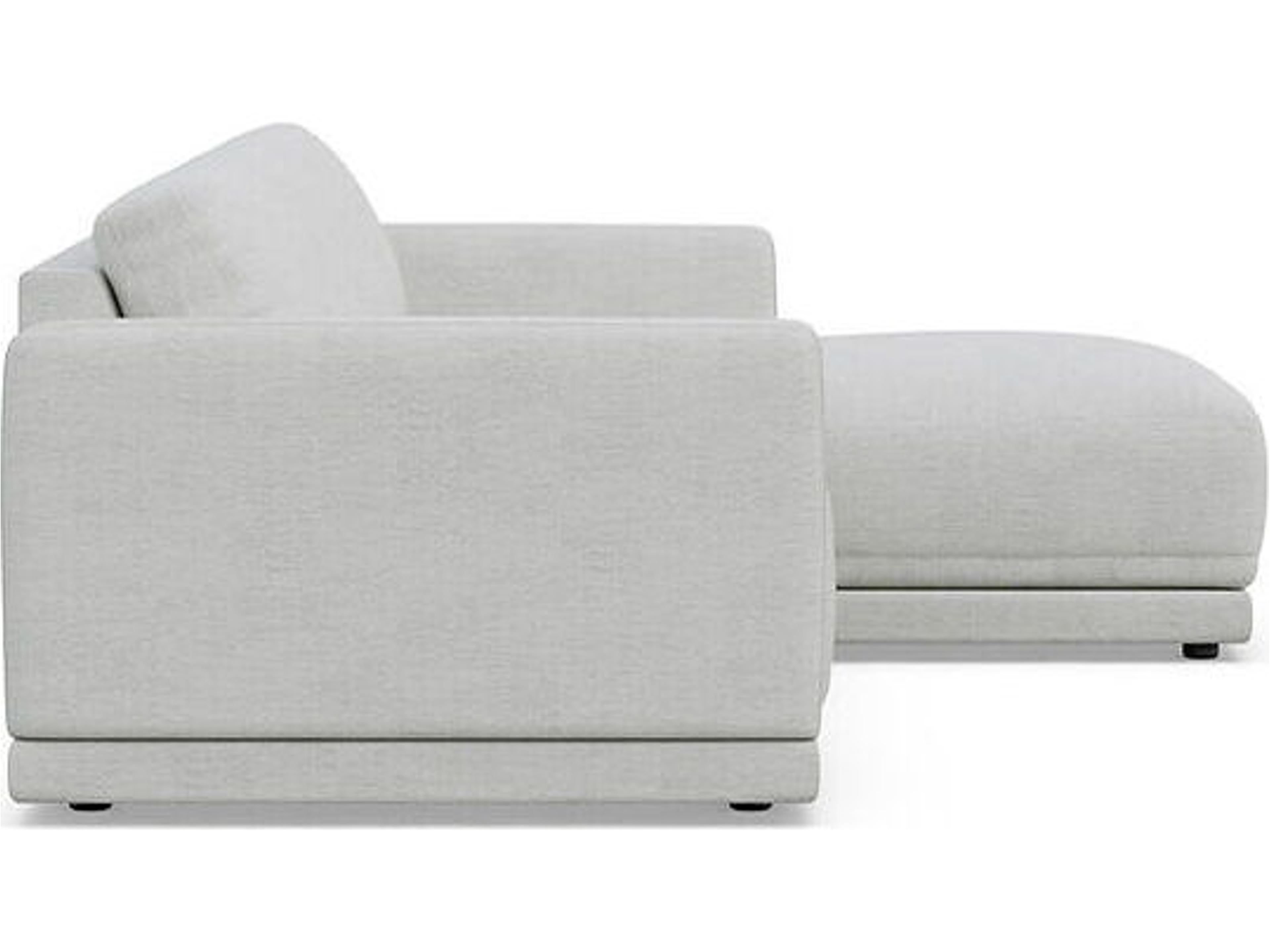 Case & Canvas Tribeca Gray Upholstered Sofa