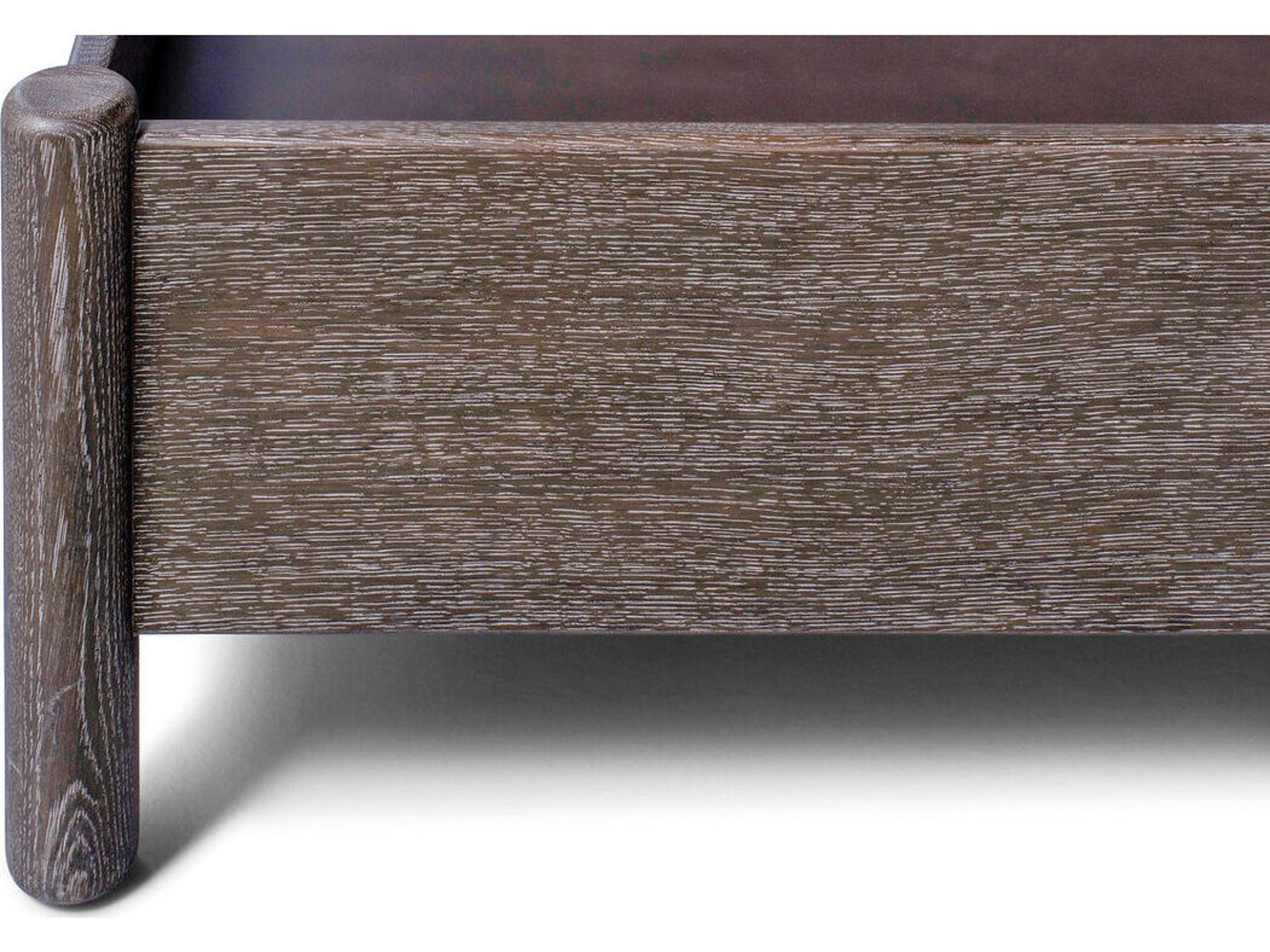 Case & Canvas Marfa Black Oak Wood King Platform Bed