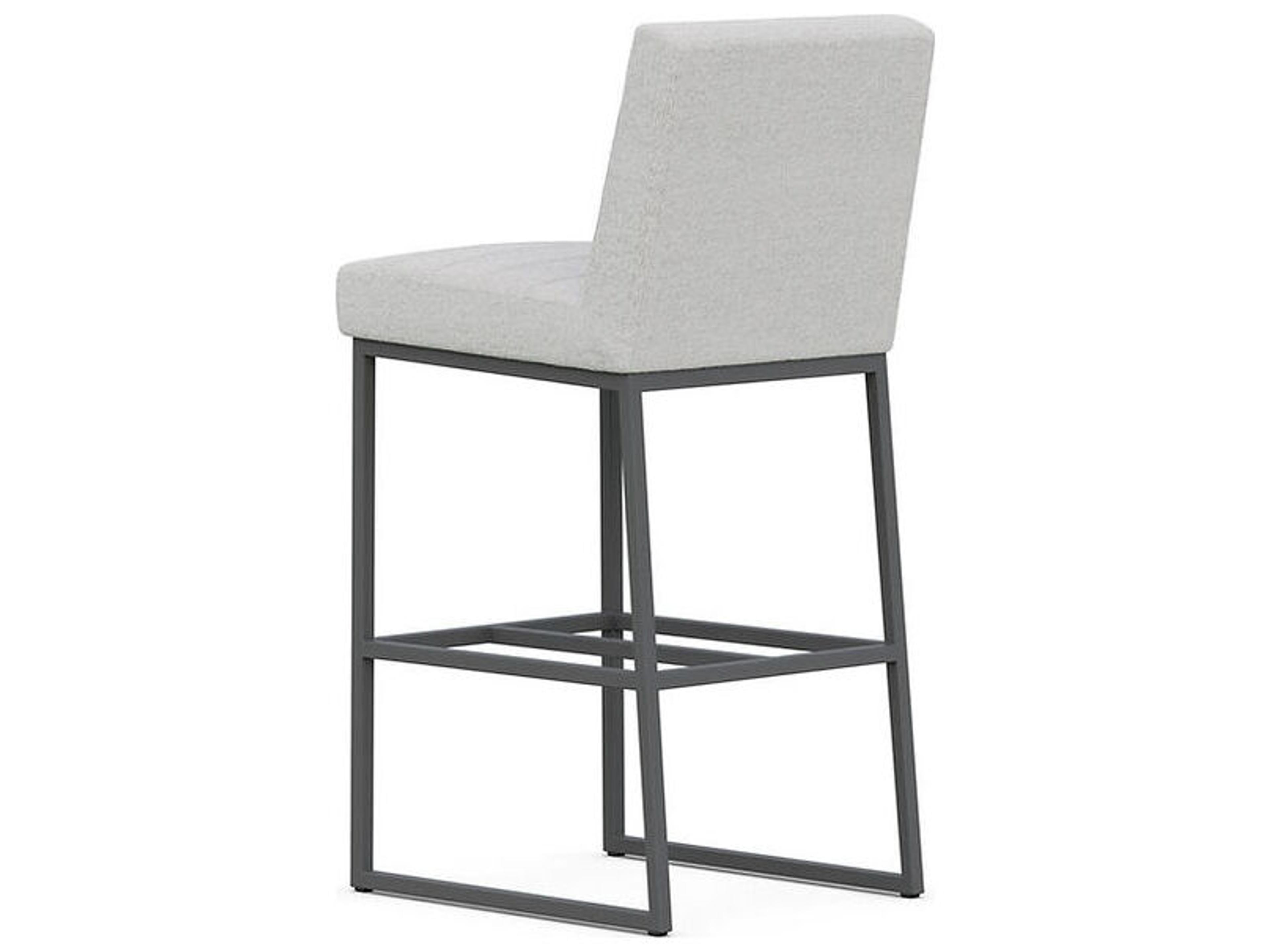 Case & Canvas Mason Upholstered Ply Wood Bar Stool
