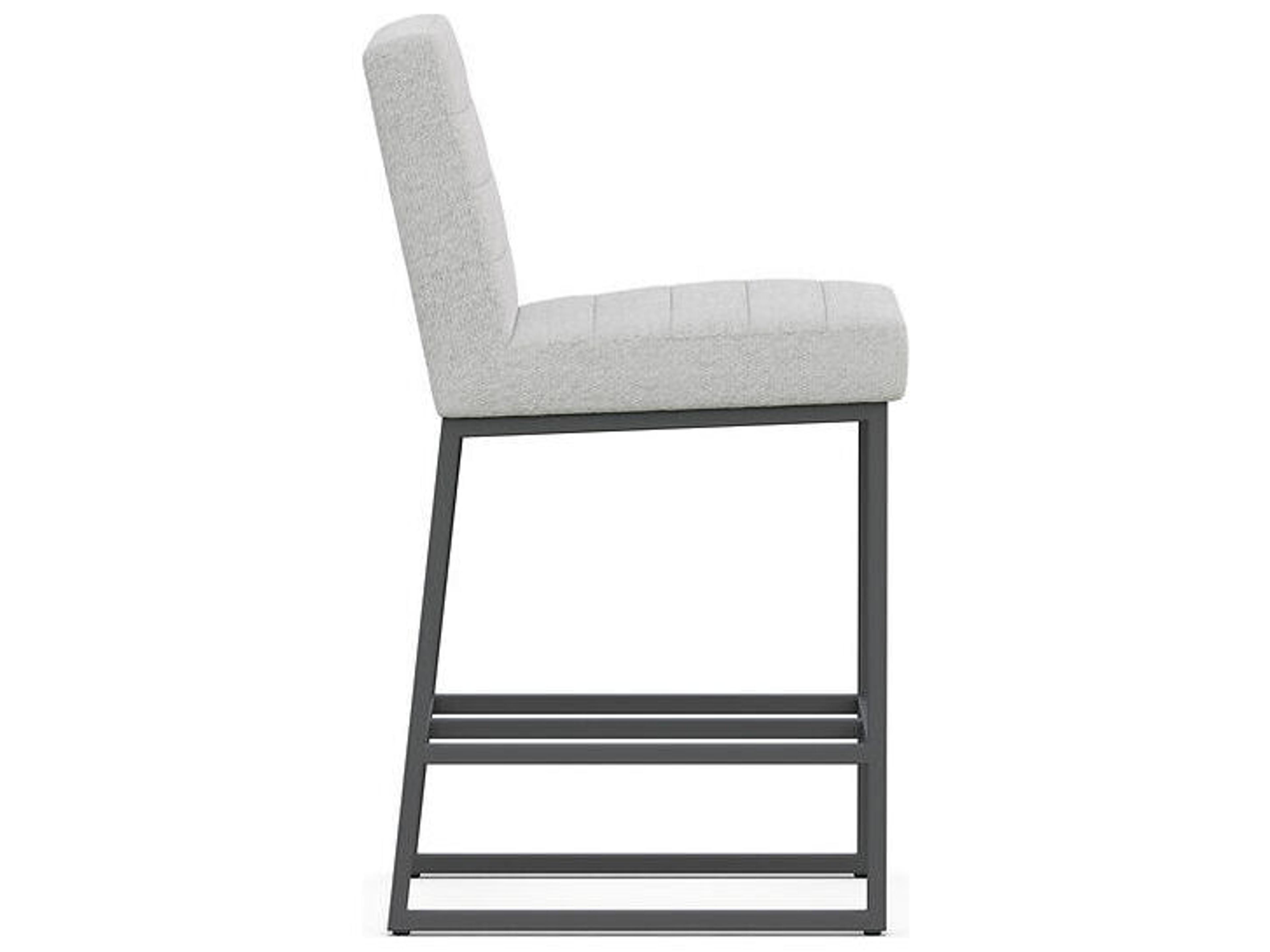 Case & Canvas Mason Upholstered Ply Wood Counter Stool