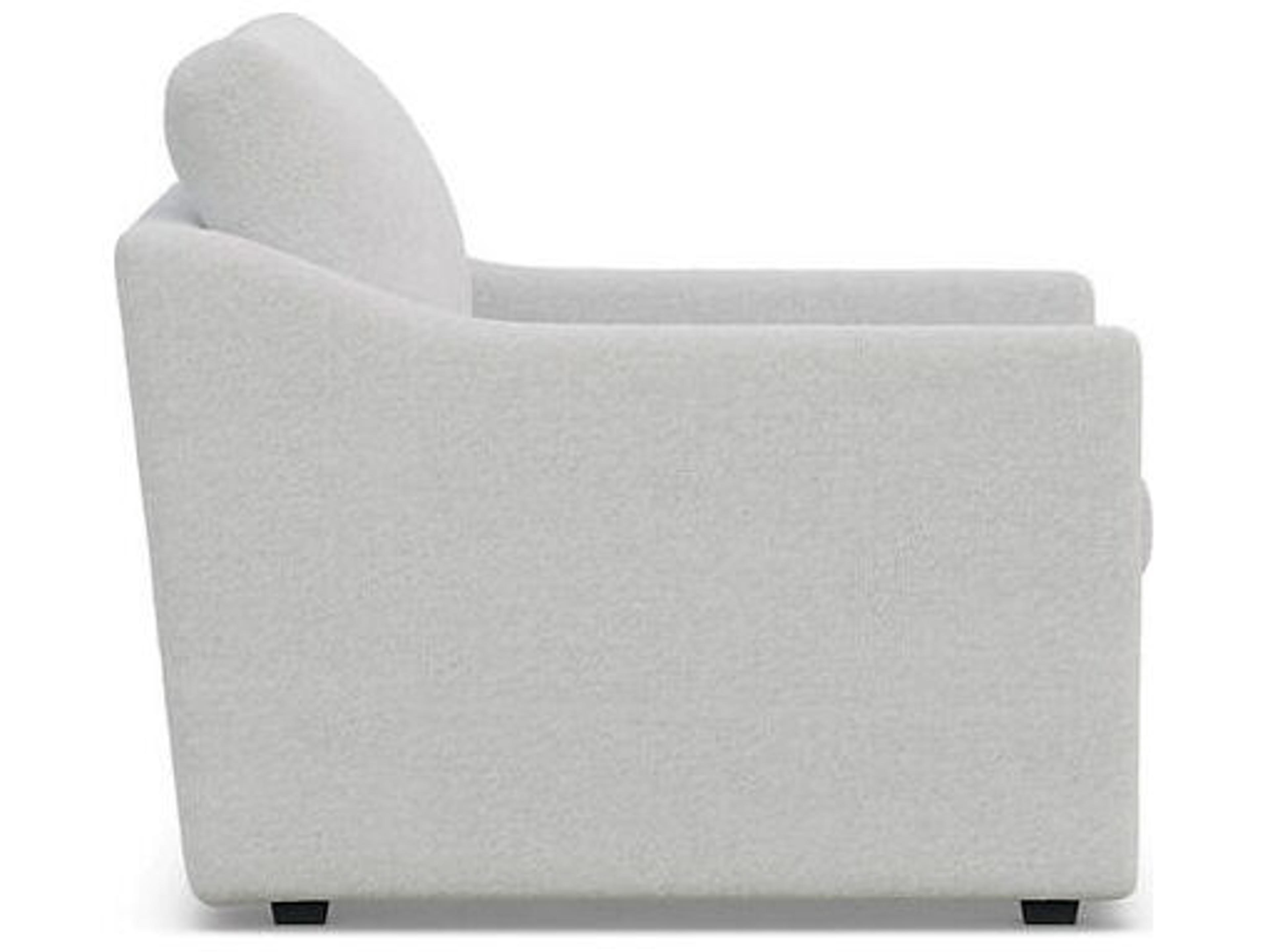 Case & Canvas Travis Gray Fabric Accent Chair