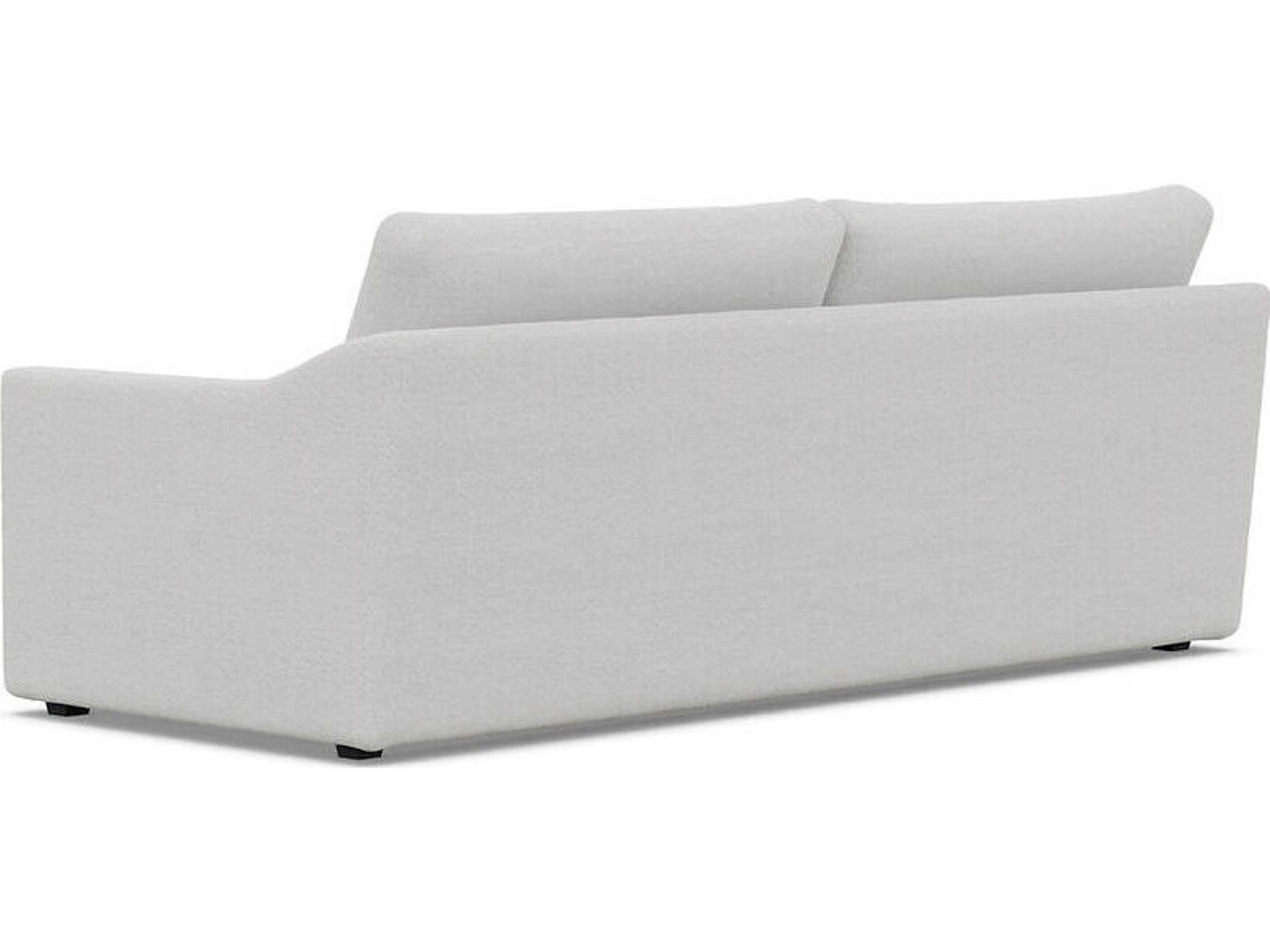 Case & Canvas Travis Gray Upholstered Sofa