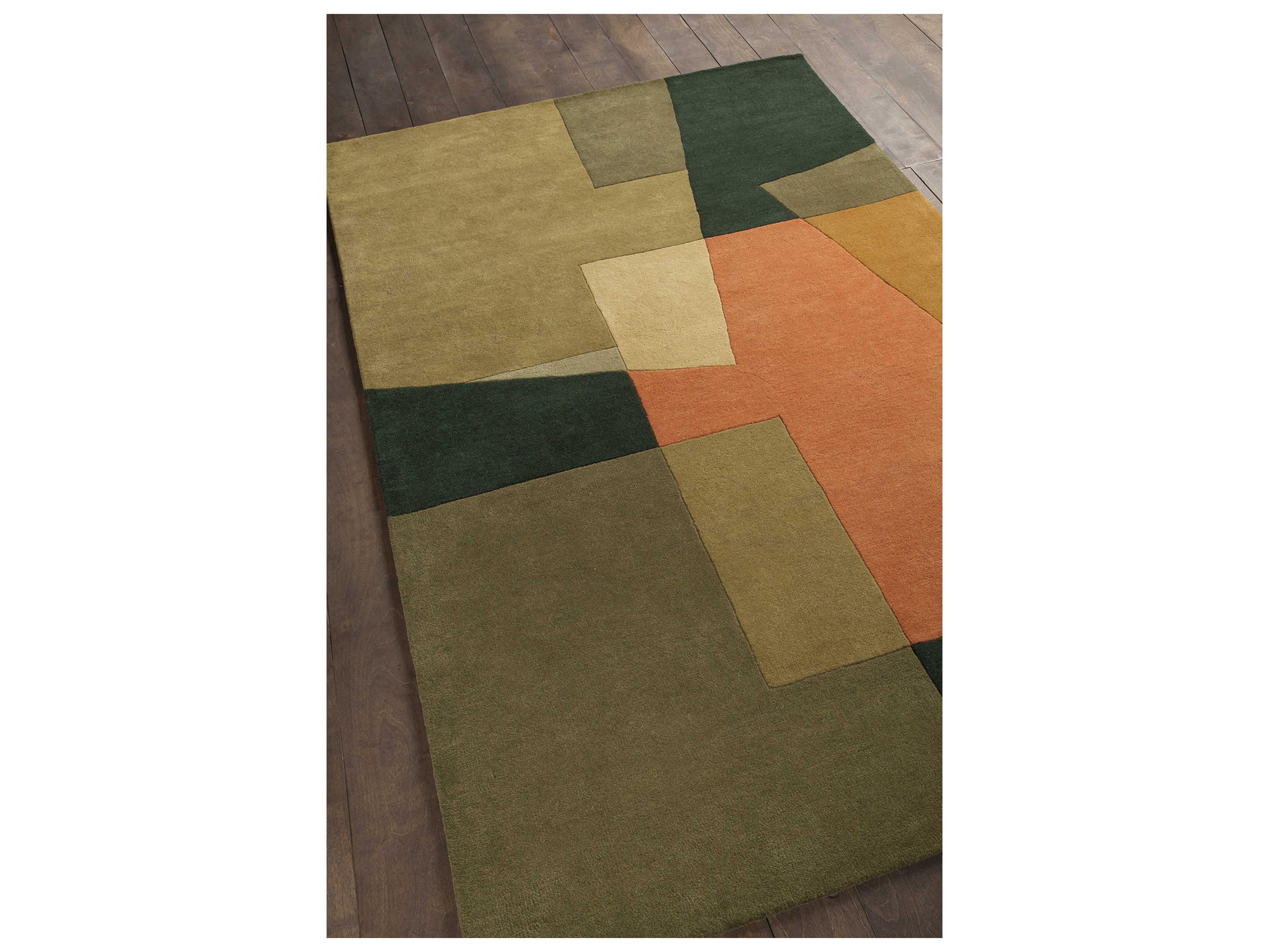 Chandra Bense Garza Geometric Area Rug