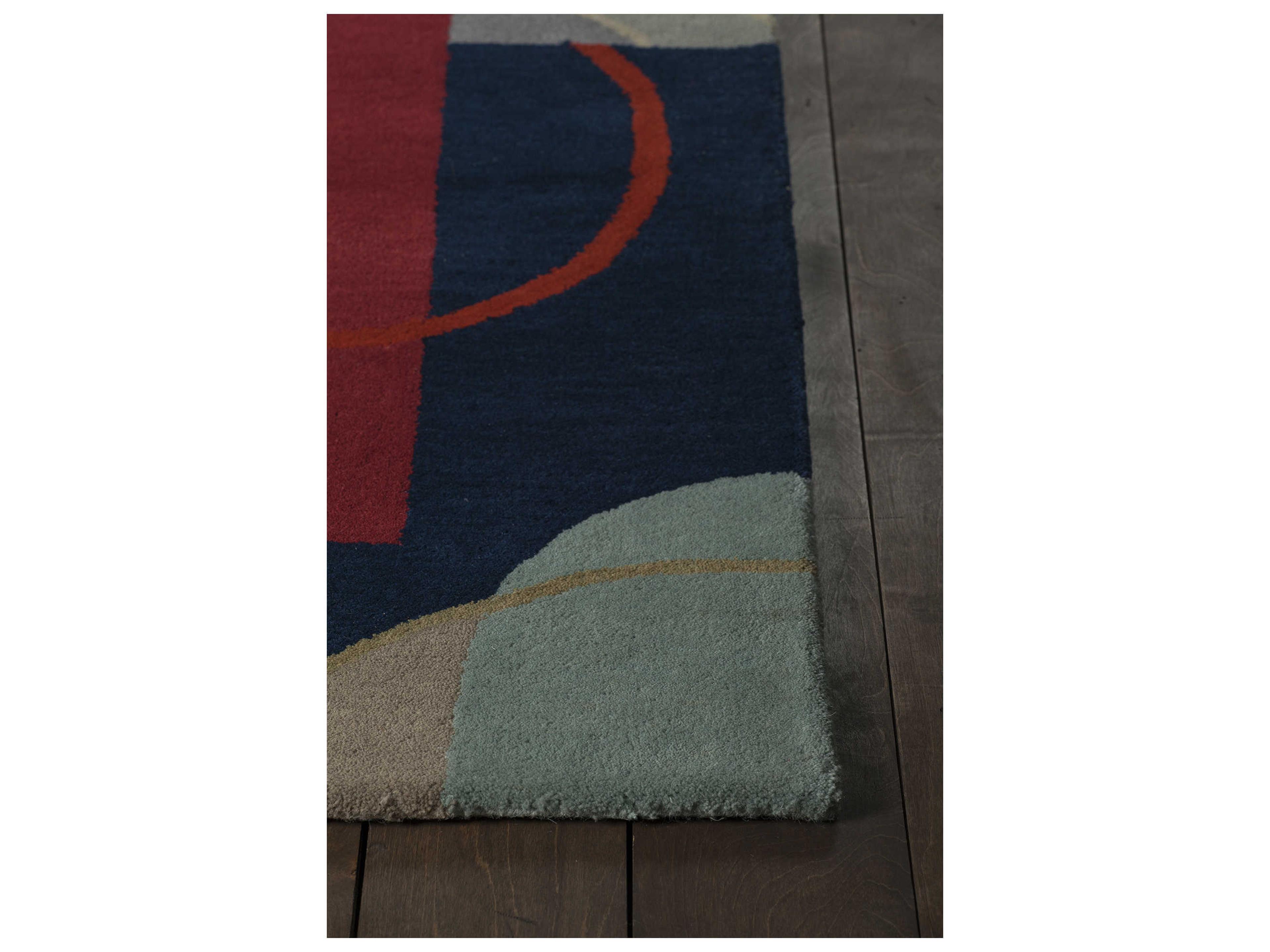Chandra Bense Garza Geometric Area Rug
