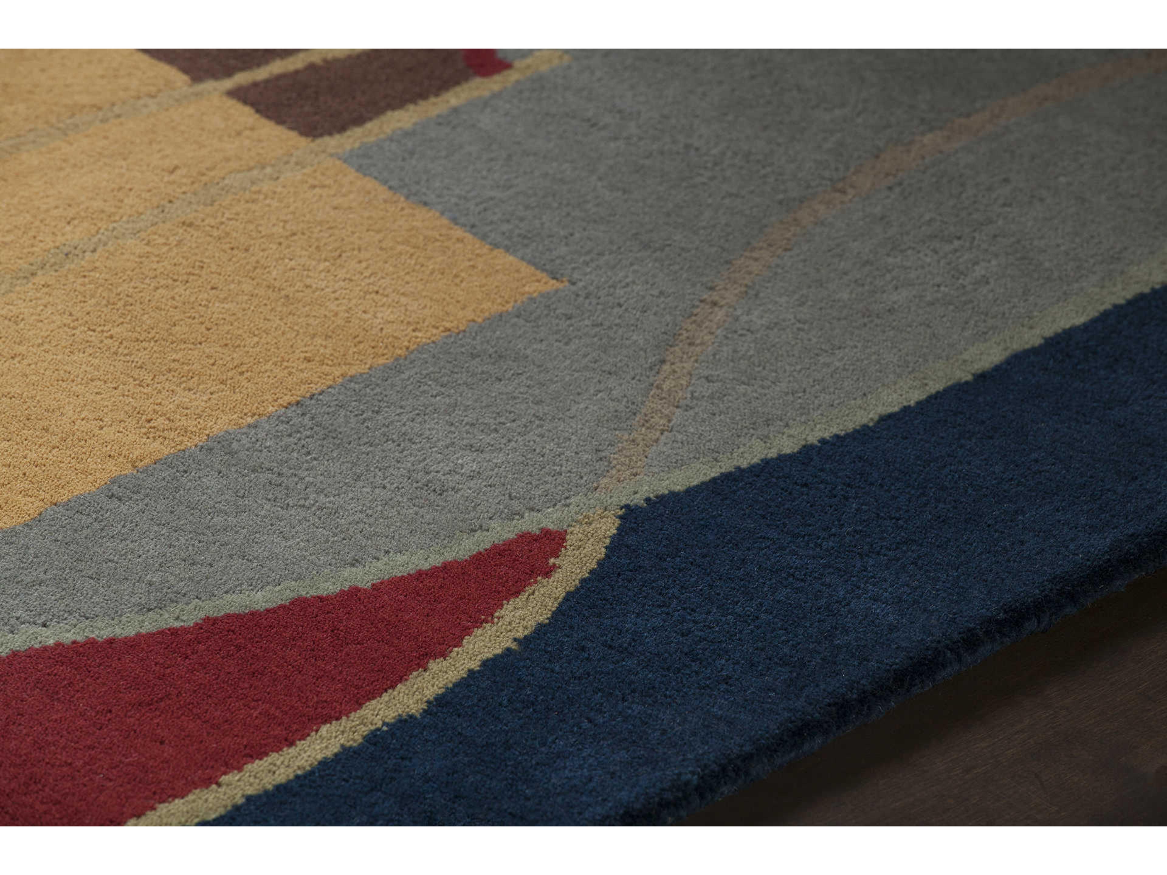 Chandra Bense Garza Geometric Area Rug