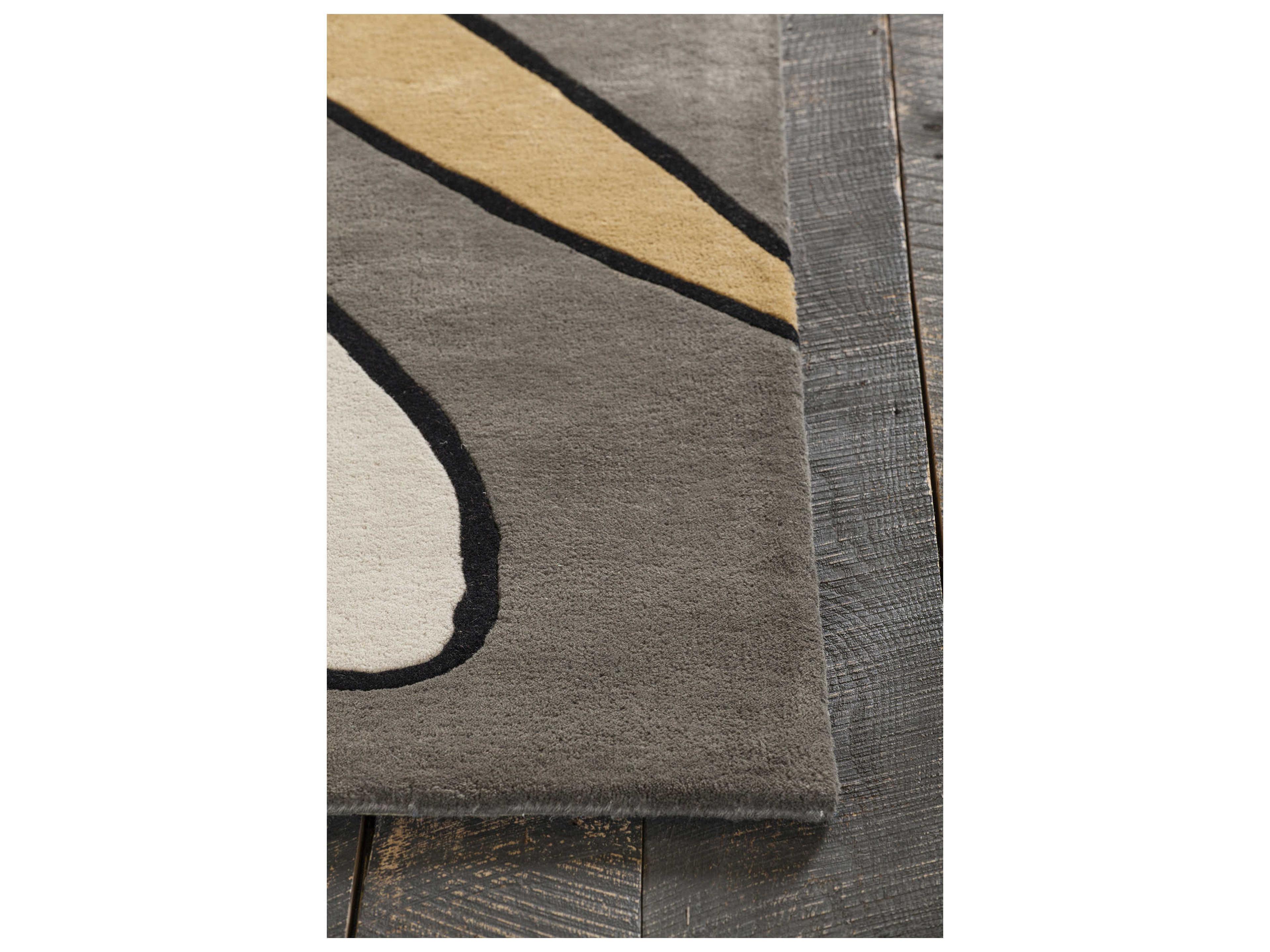 Chandra Bense Garza Geometric Area Rug