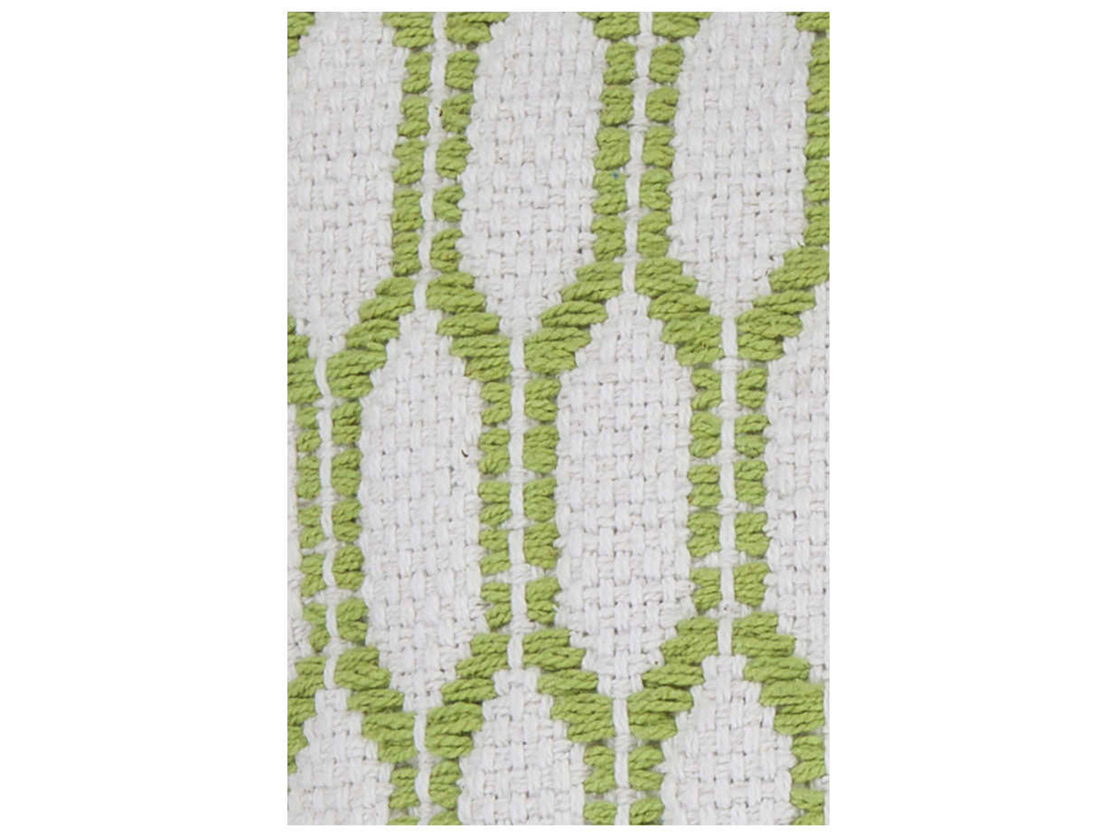 Chandra White Green Pillow