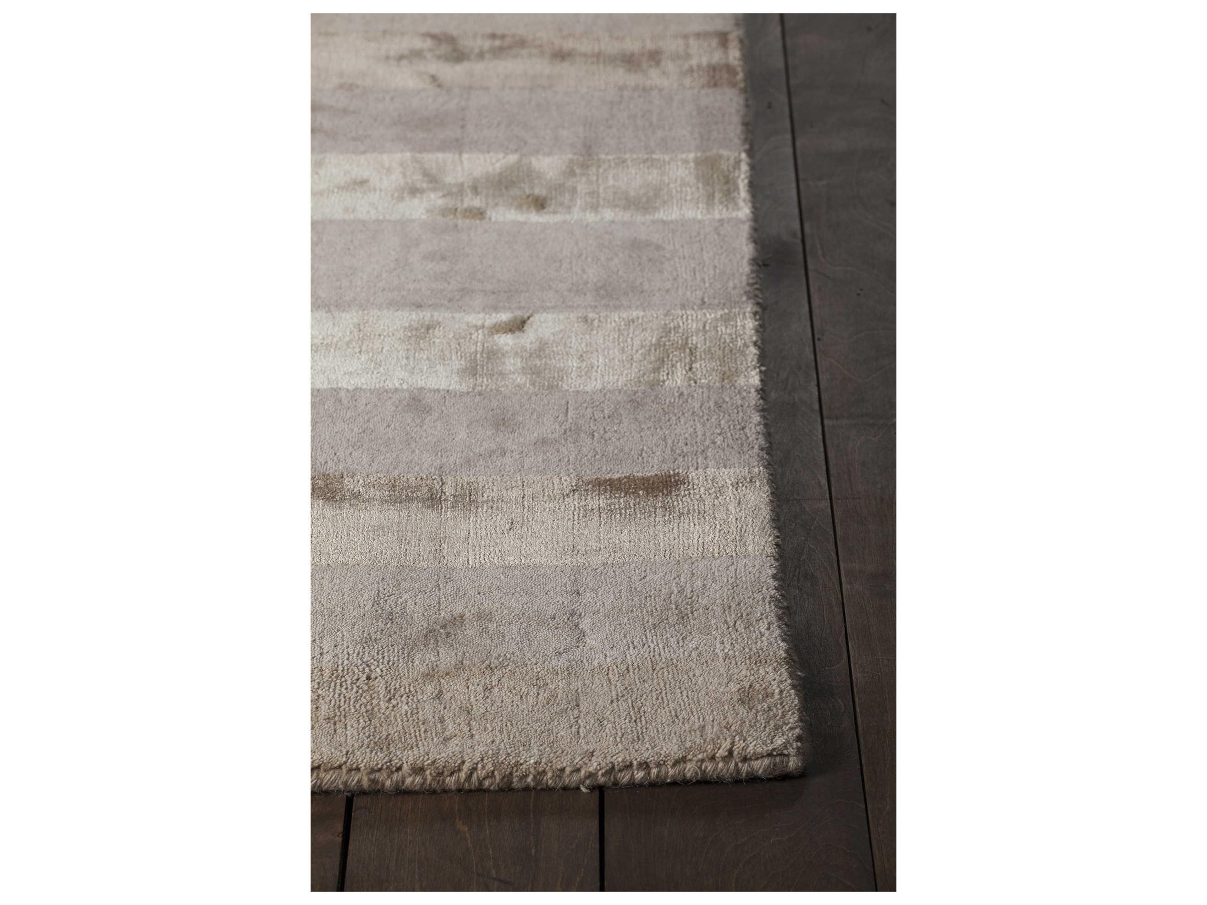 Chandra Gardenia Striped Area Rug