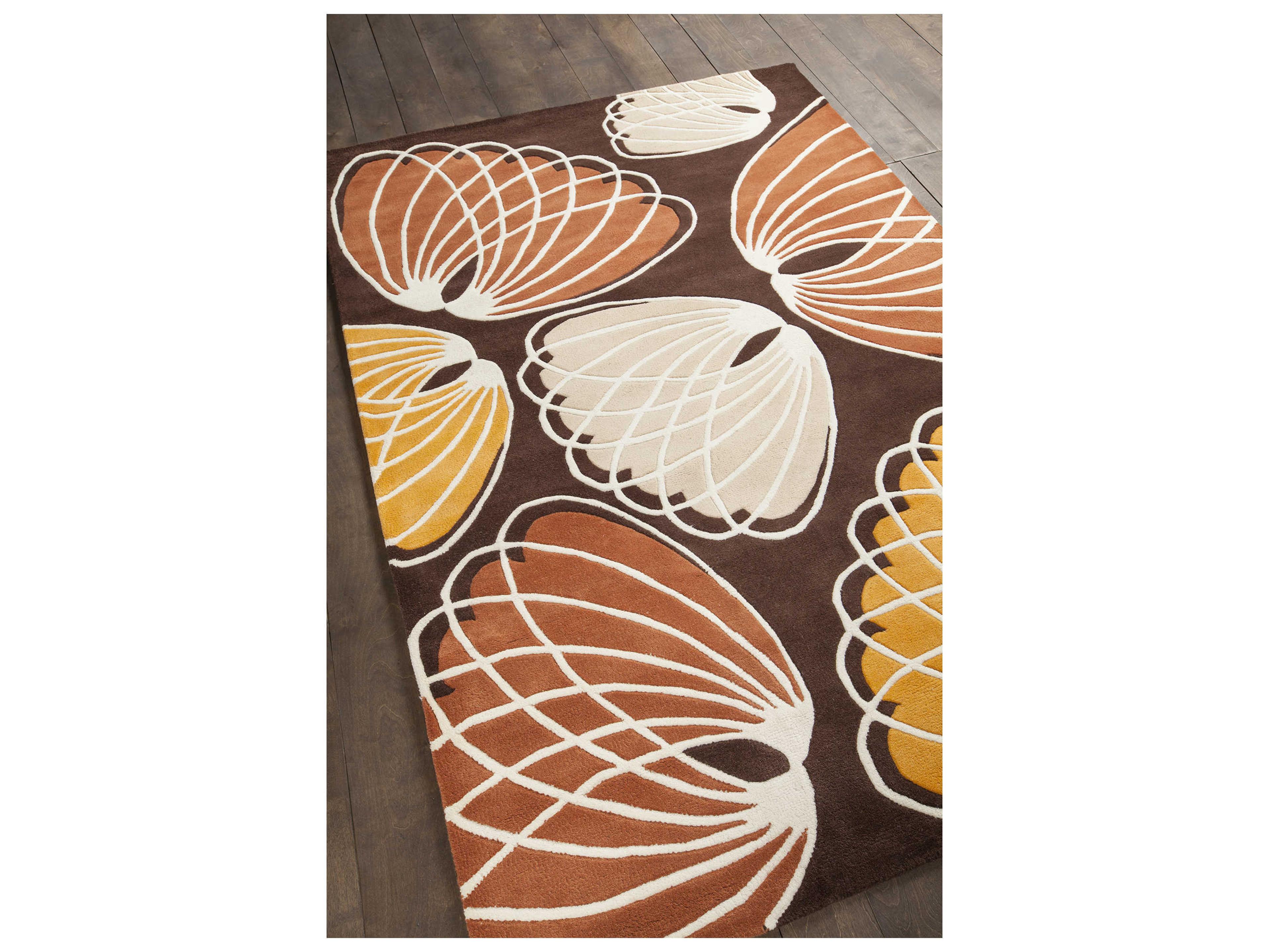 Chandra Inhabit Floral Area Rug