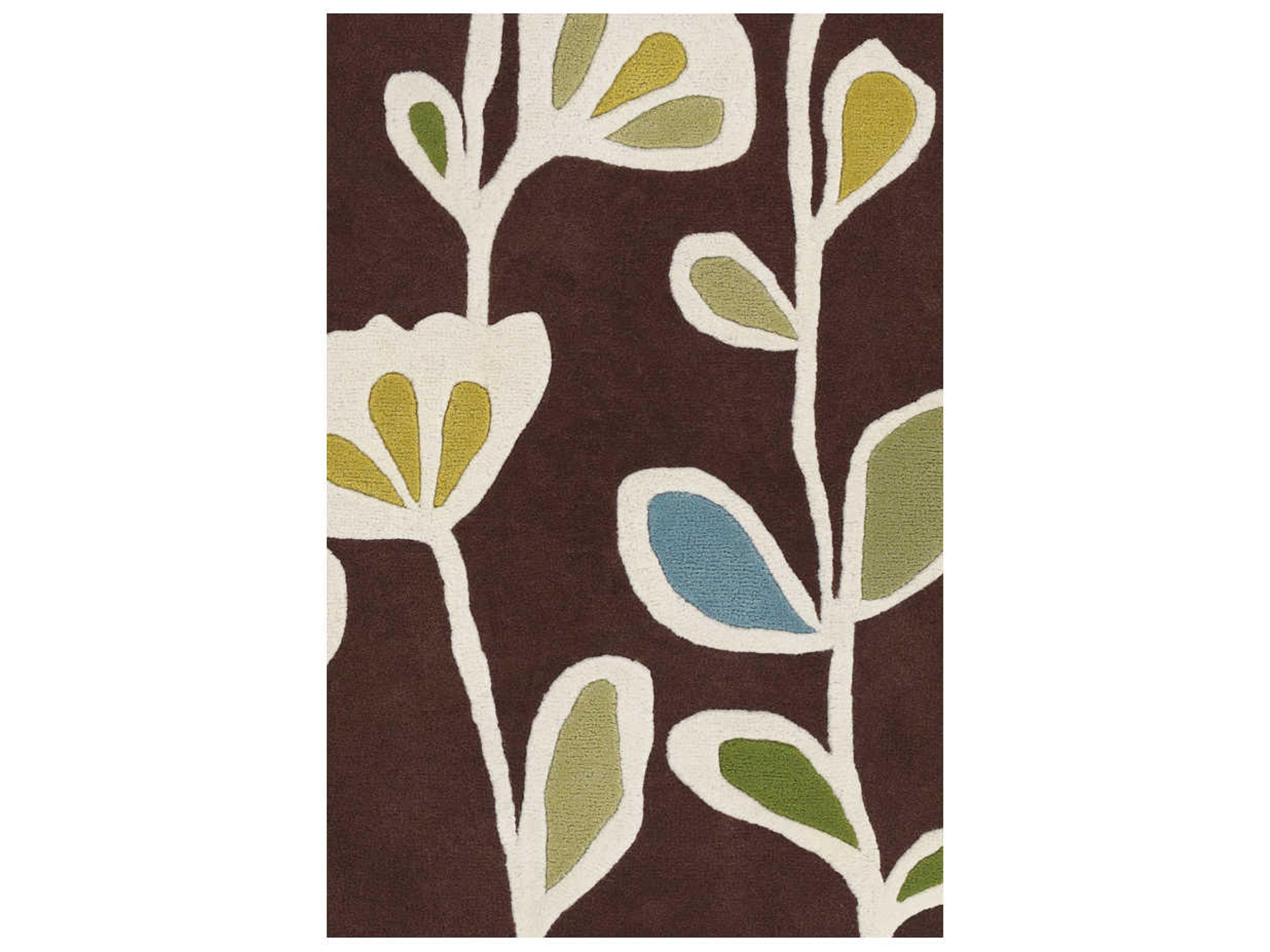 Chandra Inhabit Floral Area Rug