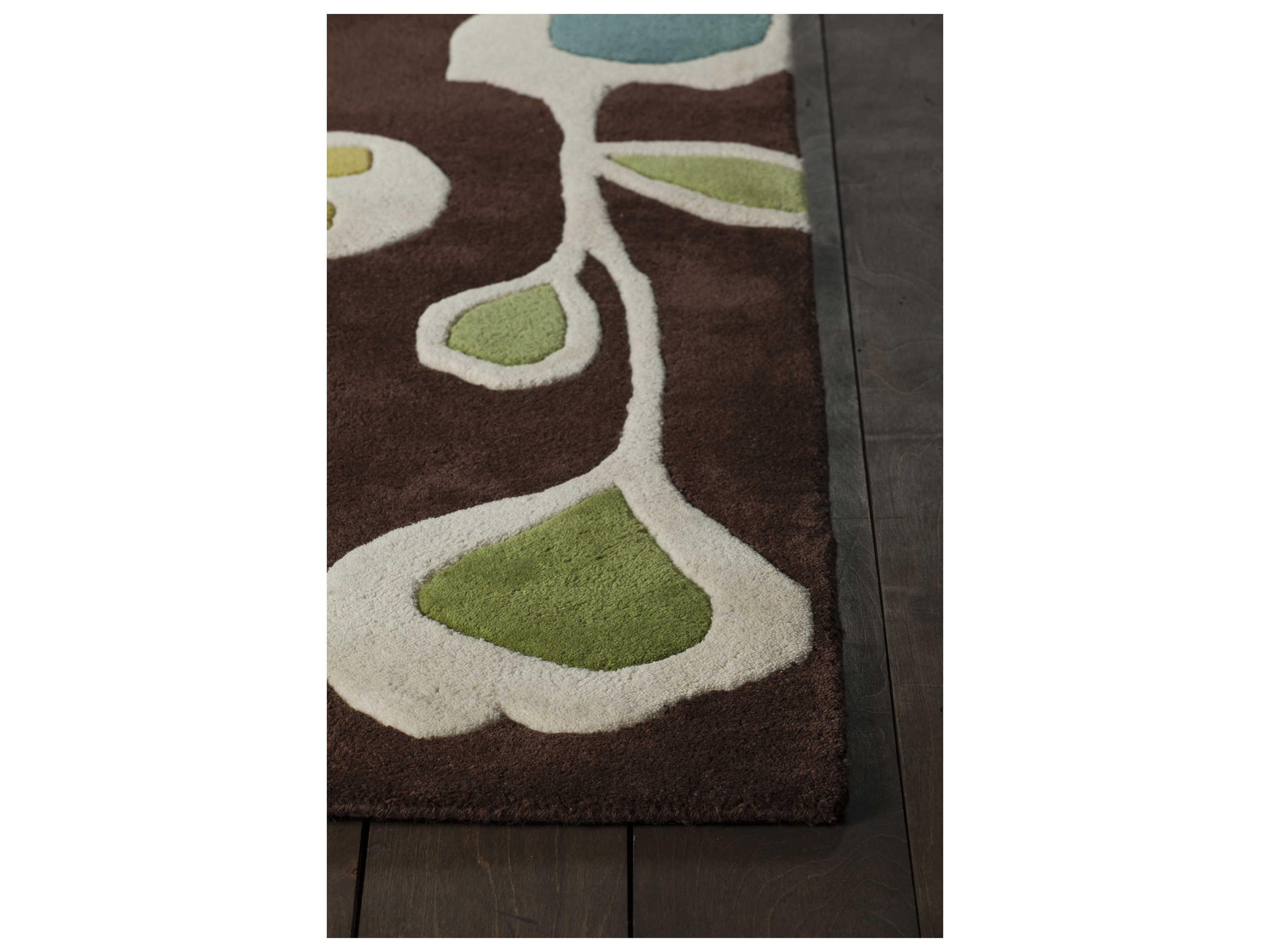 Chandra Inhabit Floral Area Rug