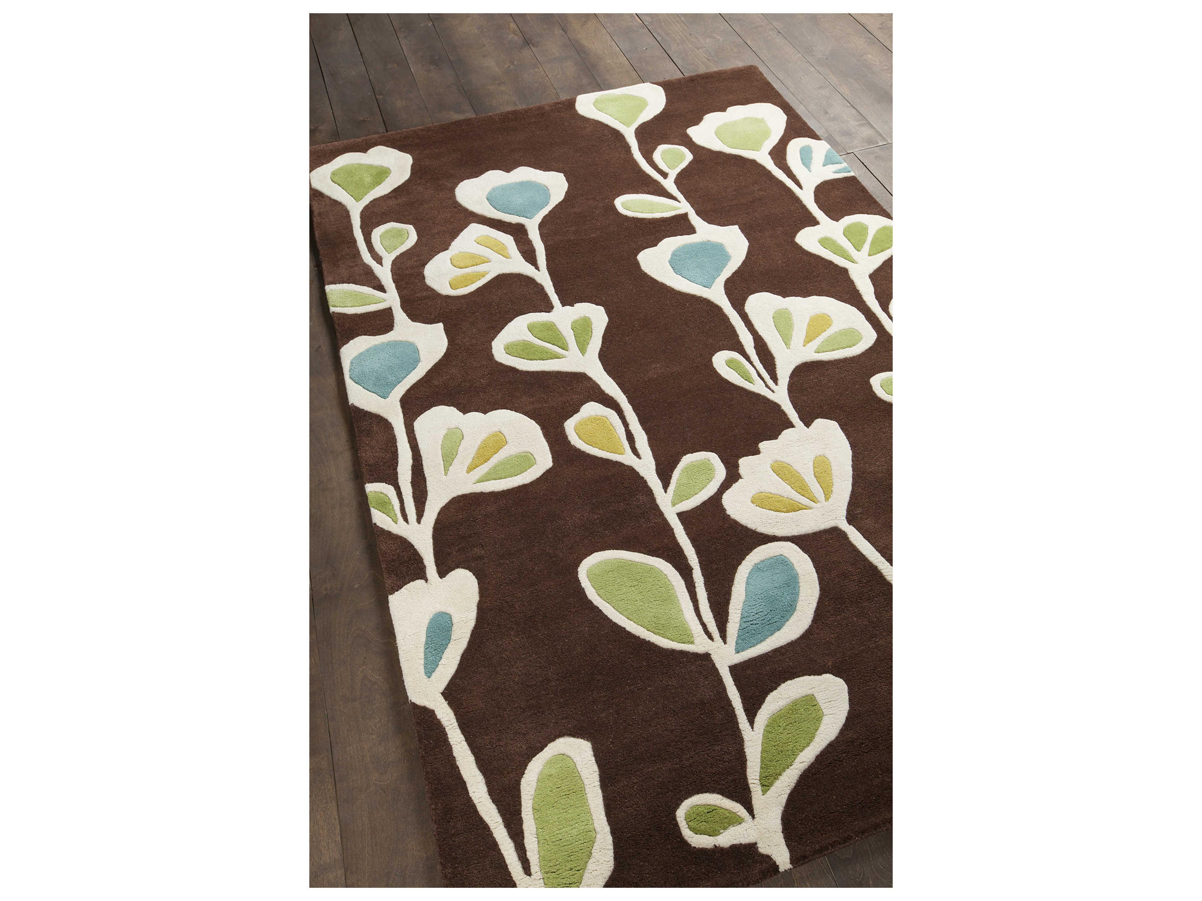 Chandra Inhabit Floral Area Rug