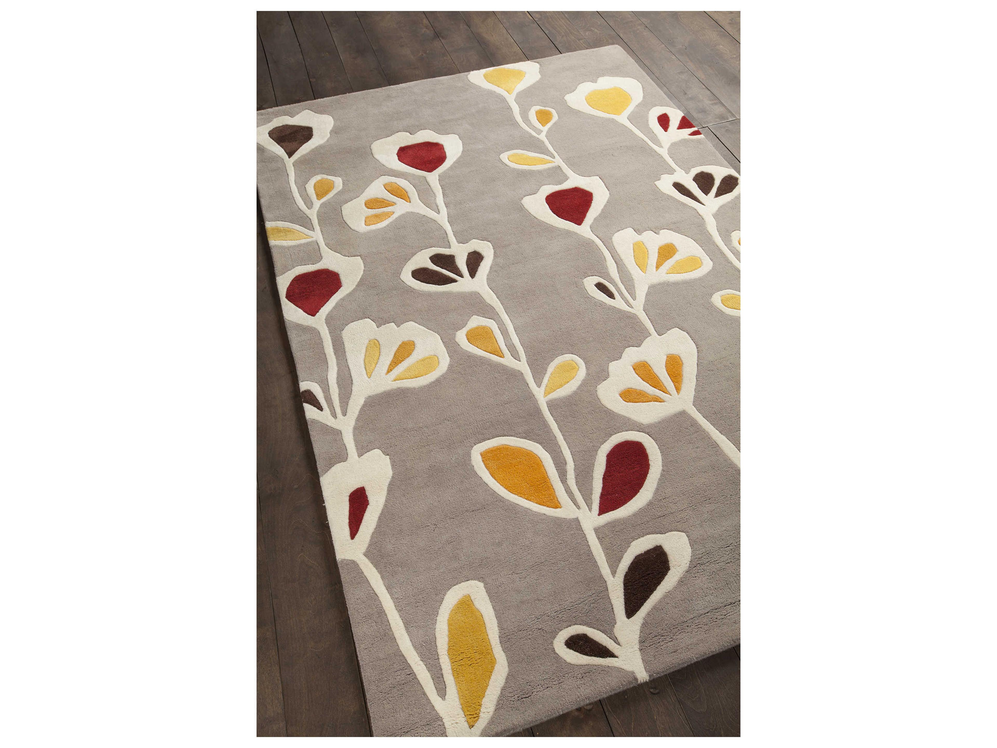 Chandra Inhabit Floral Area Rug