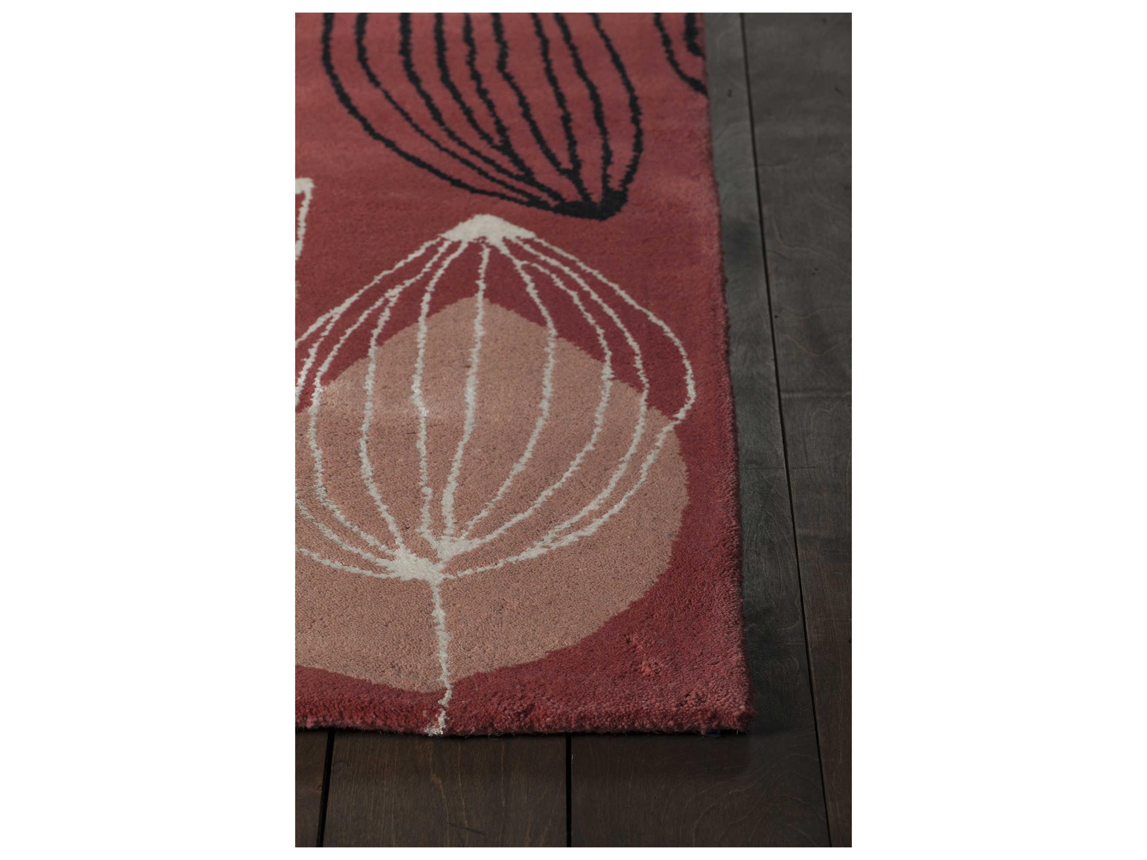 Chandra Jessica Swift Floral Area Rug