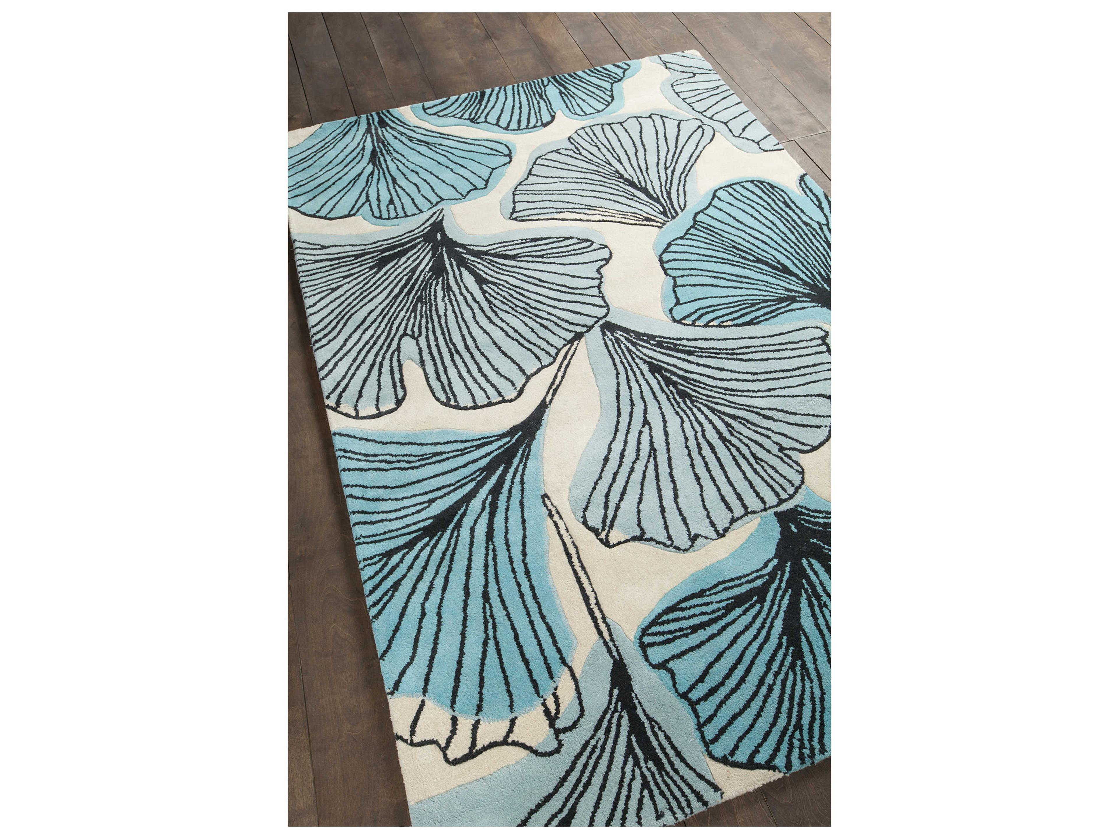 Chandra Jessica Swift Floral Area Rug