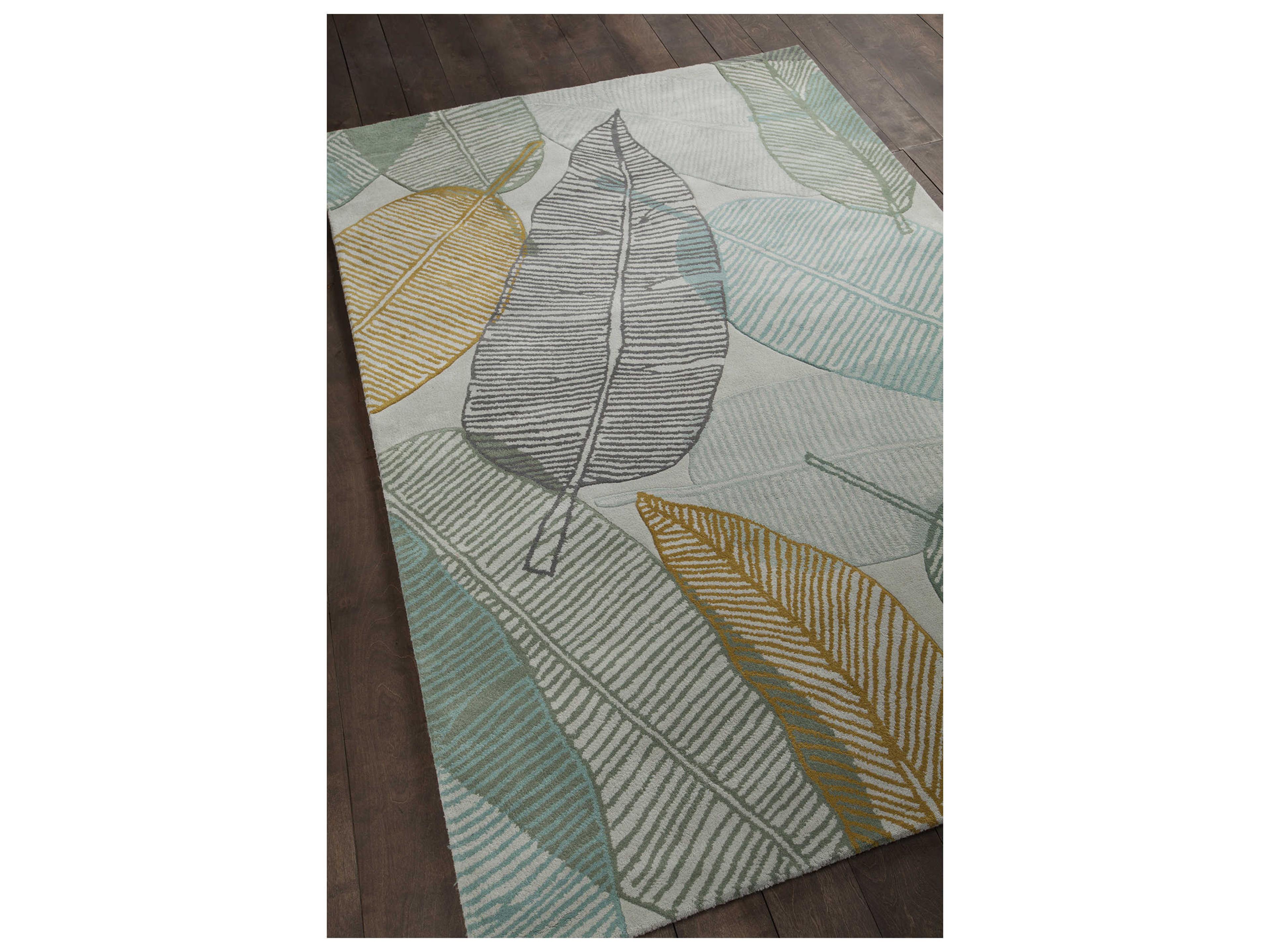 Chandra Jessica Swift Floral Area Rug