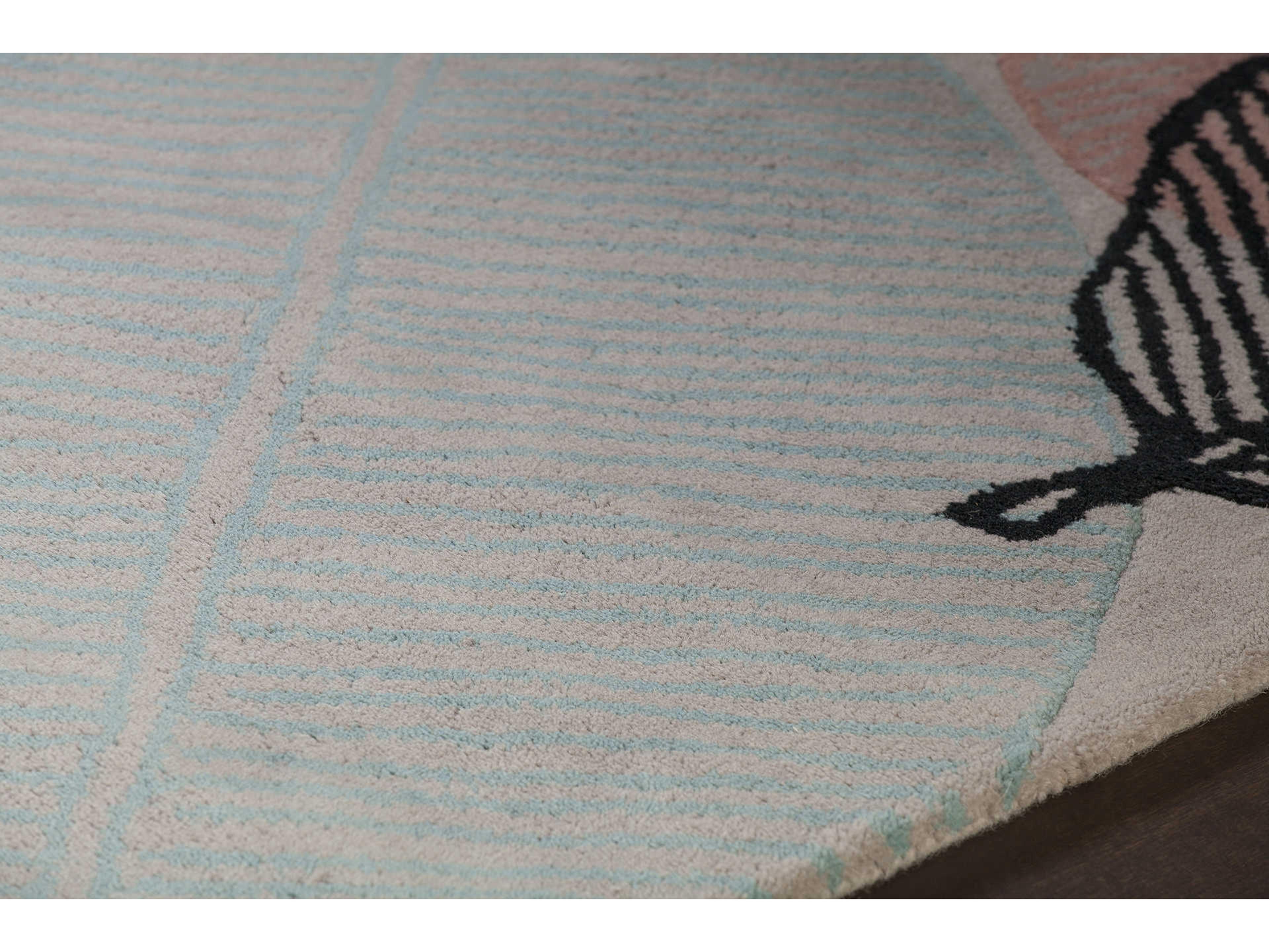 Chandra Jessica Swift Floral Area Rug