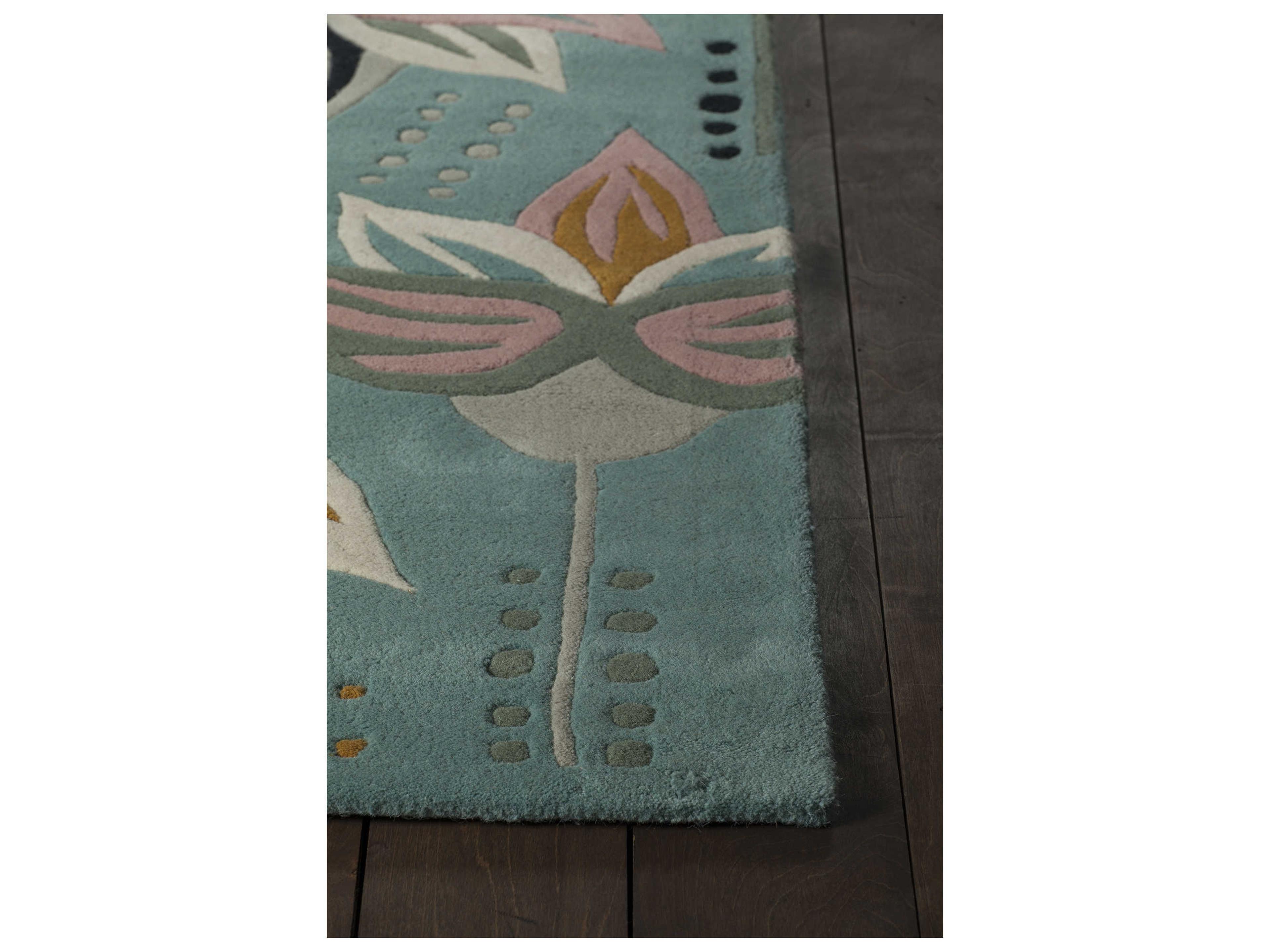 Chandra Jessica Swift Floral Area Rug