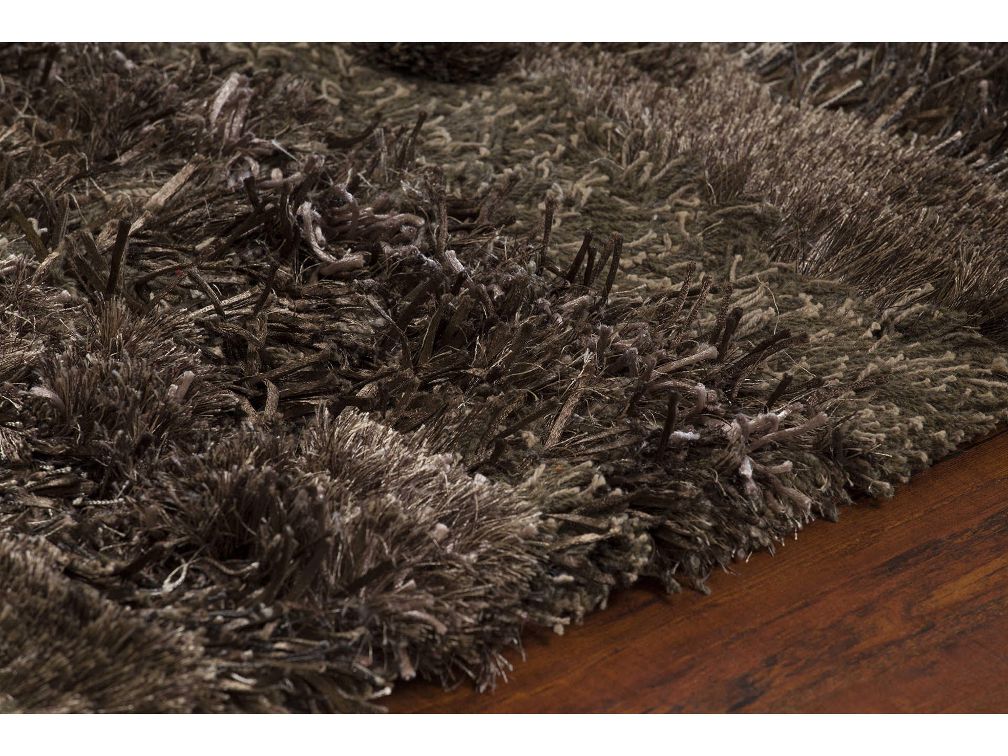 Chandra Kapaa Shag Striped Area Rug