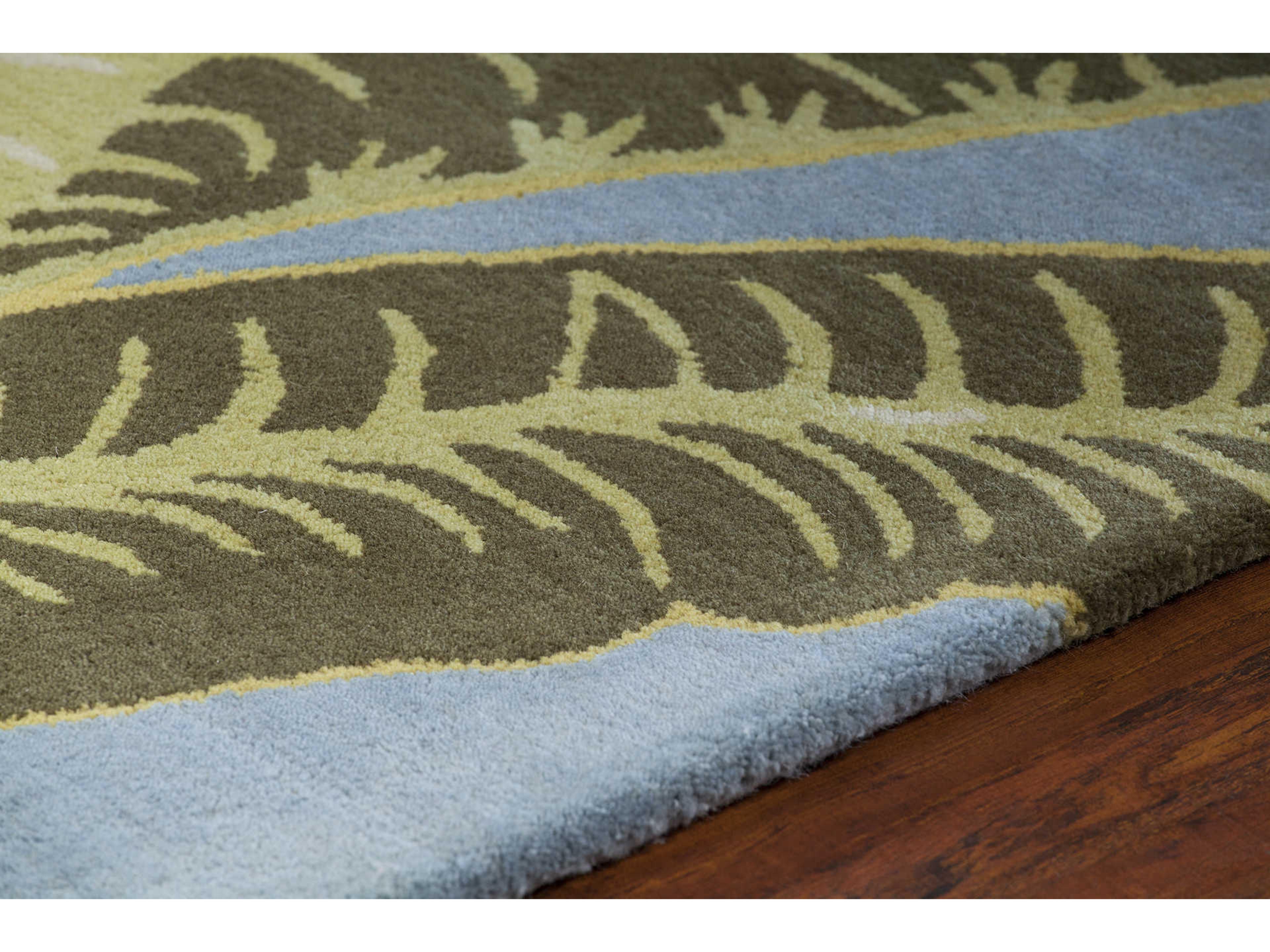 Chandra Kronos Floral Area Rug