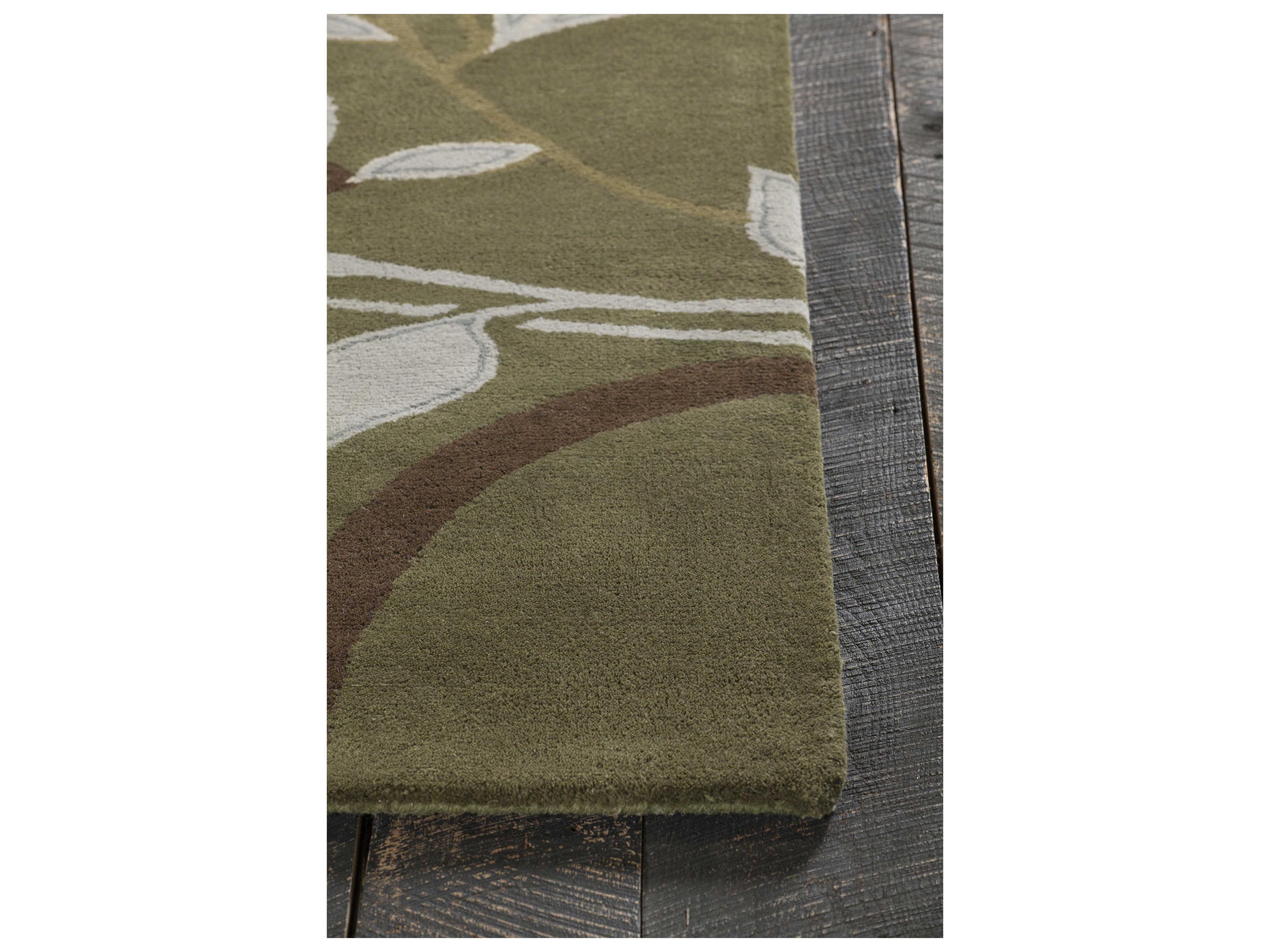 Chandra Kronos Floral Area Rug