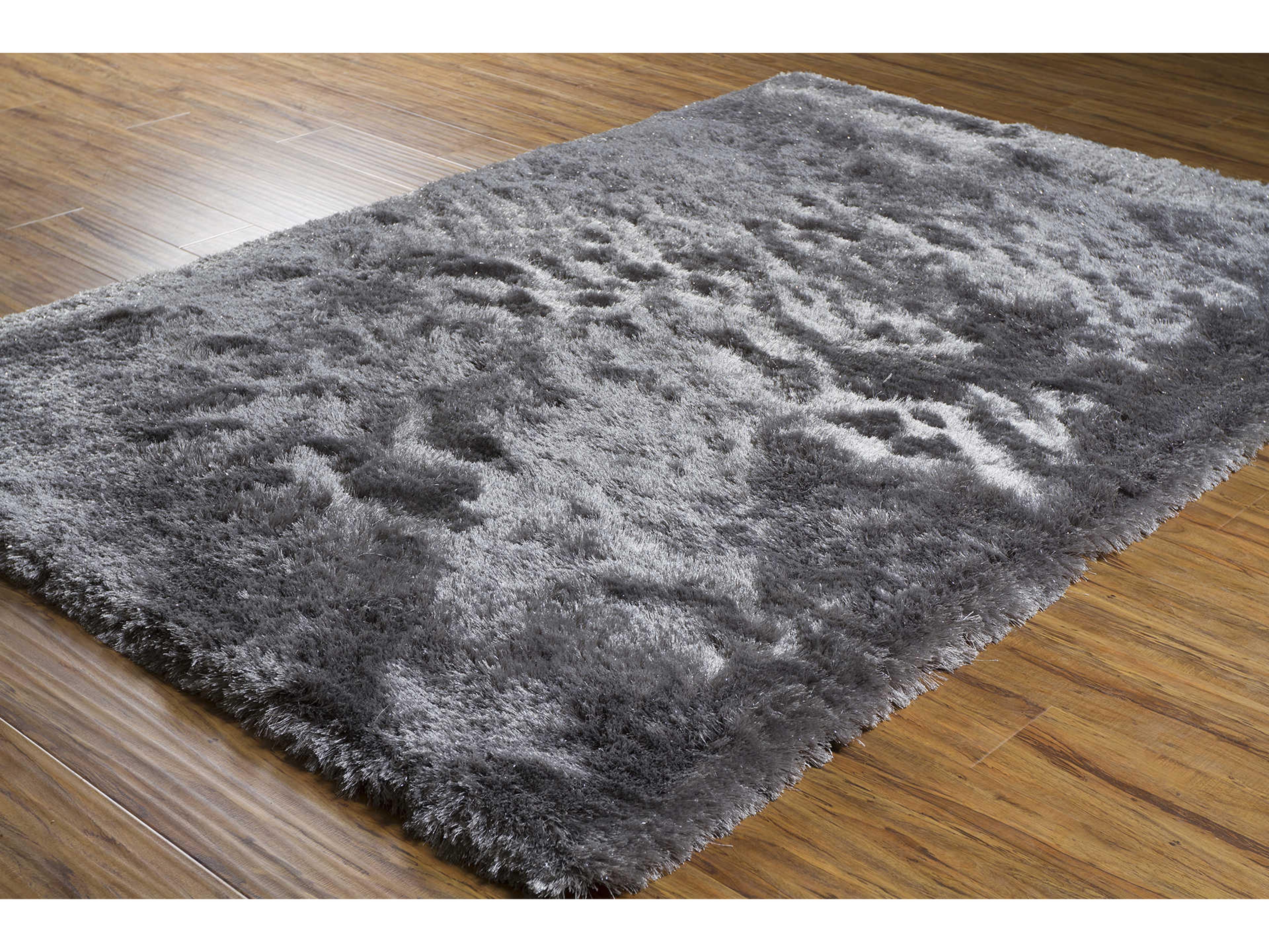 Chandra Mercury Shag Area Rug