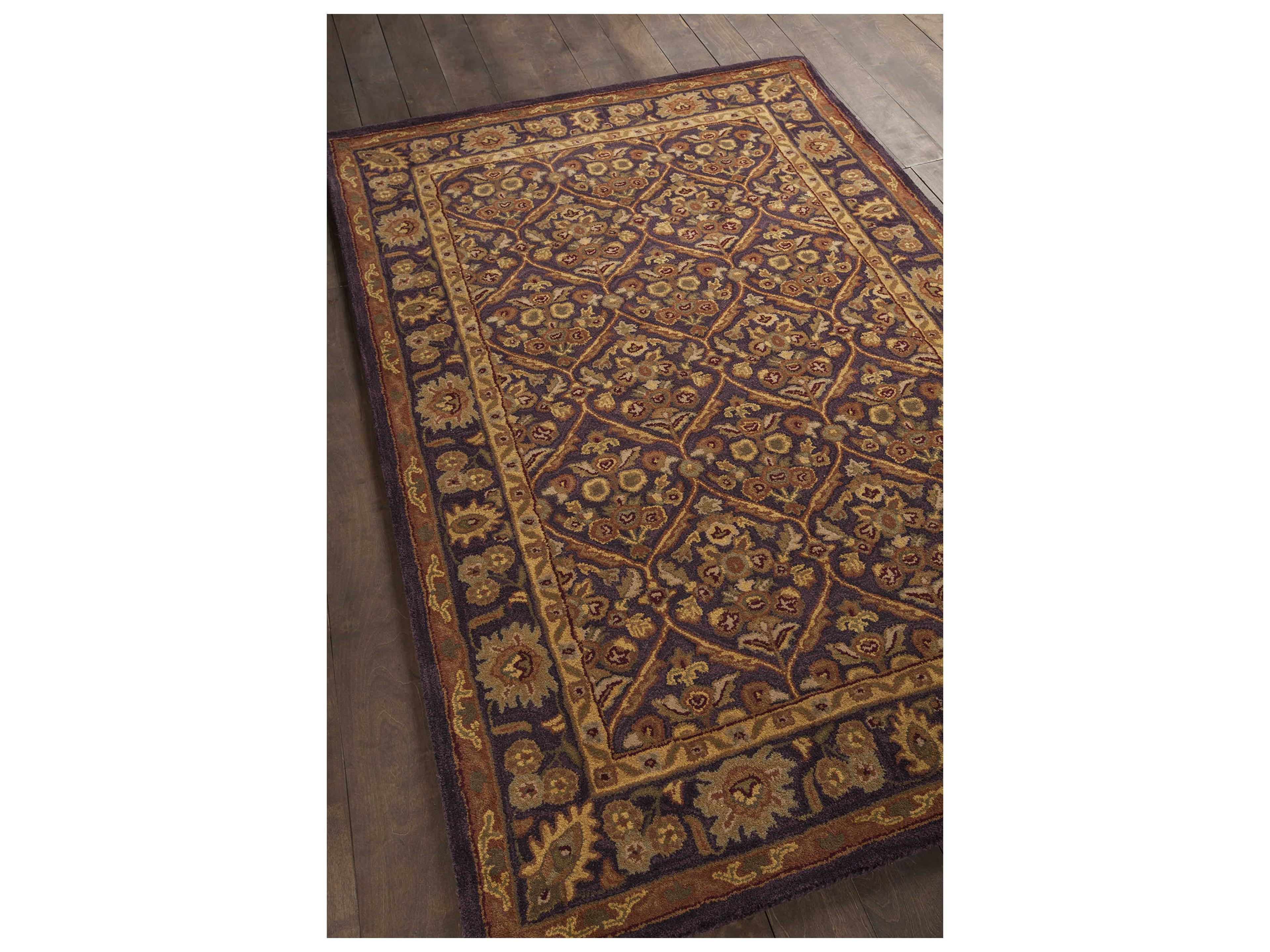Chandra Metro Bordered Area Rug