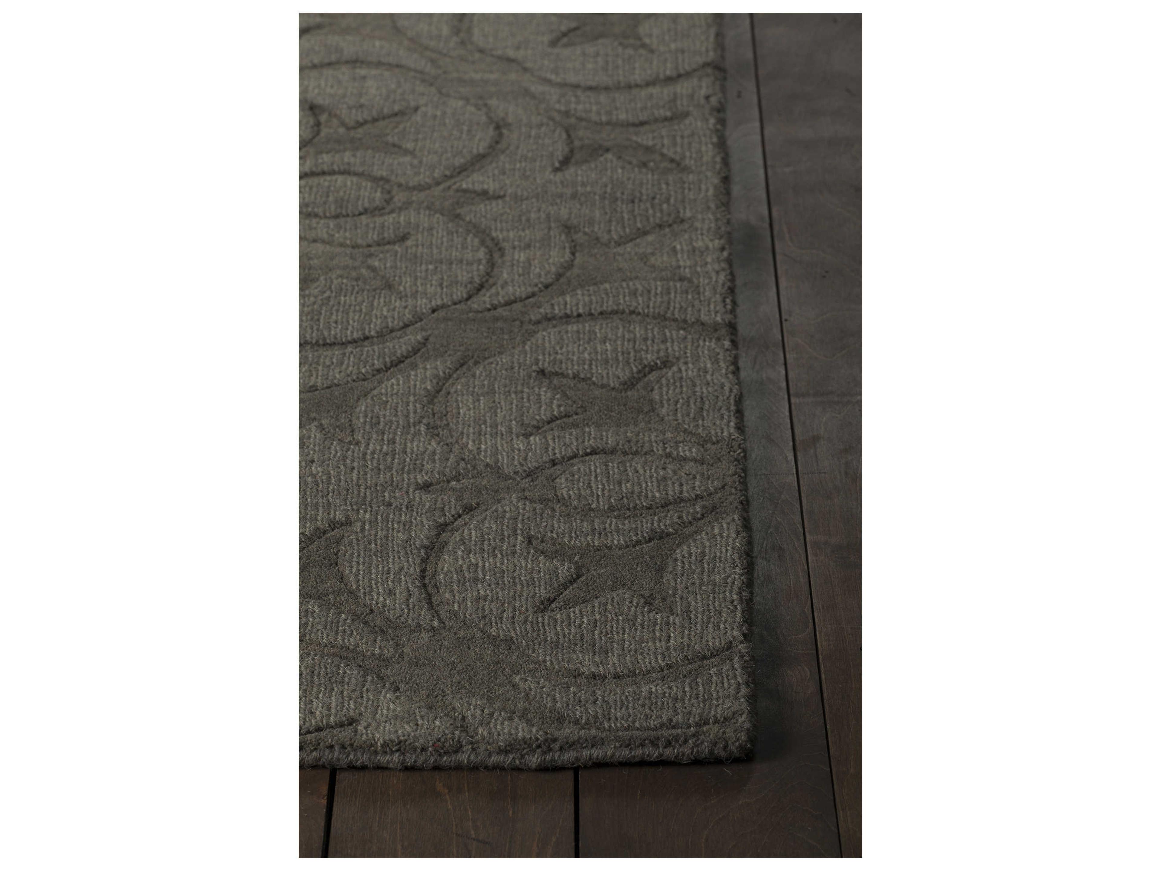 Chandra Rekha Damask Area Rug