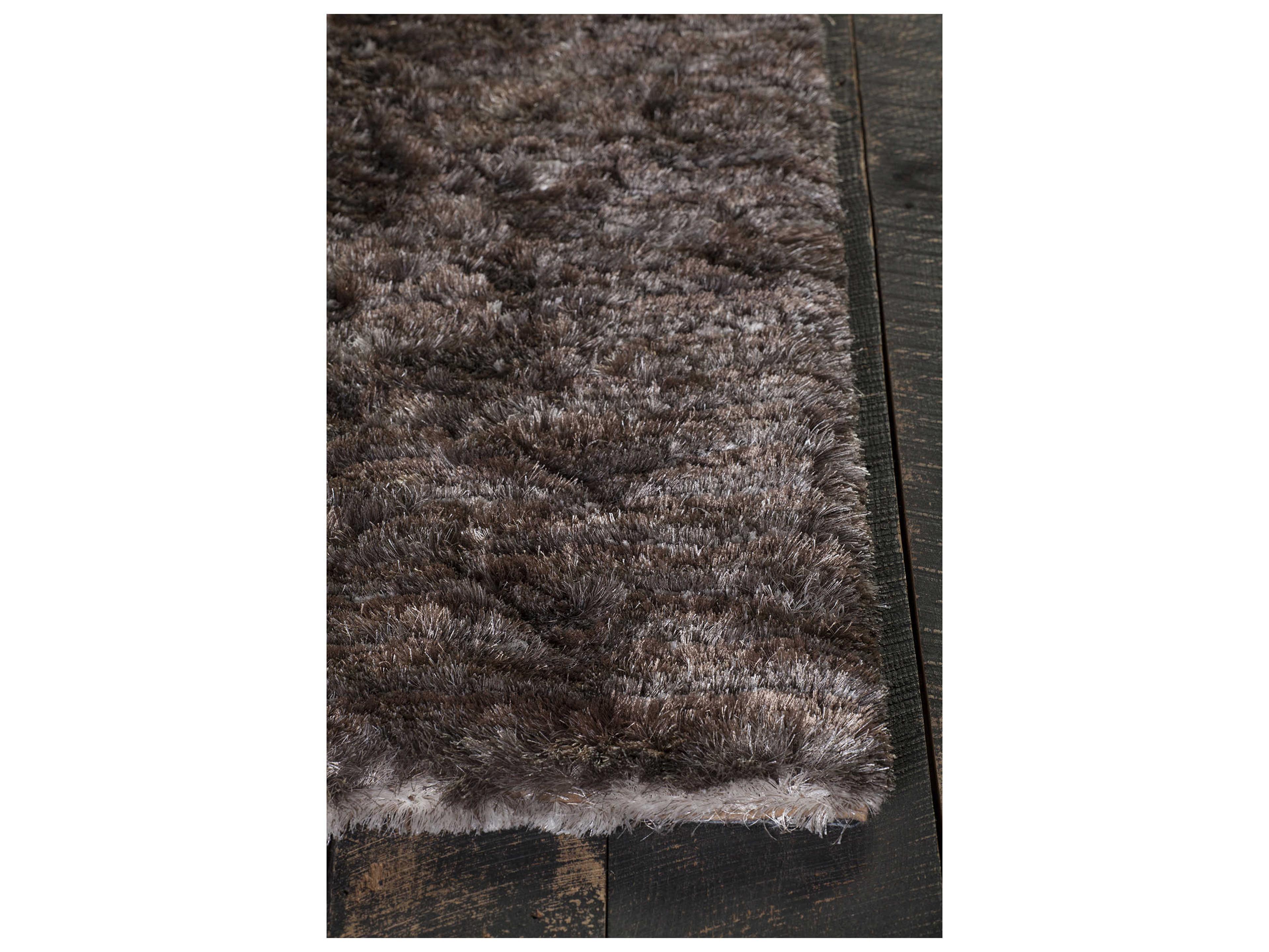 Chandra Savona Shag Striped Area Rug