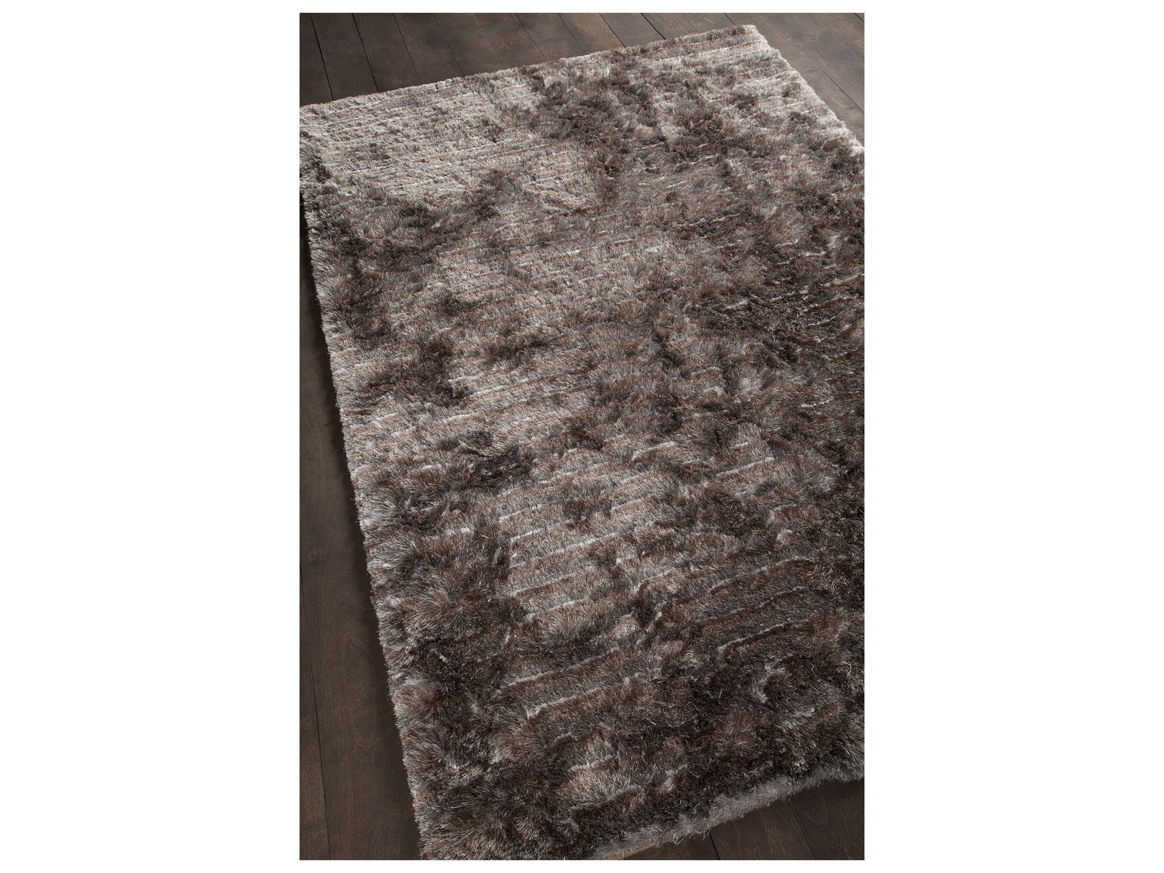 Chandra Savona Shag Striped Area Rug