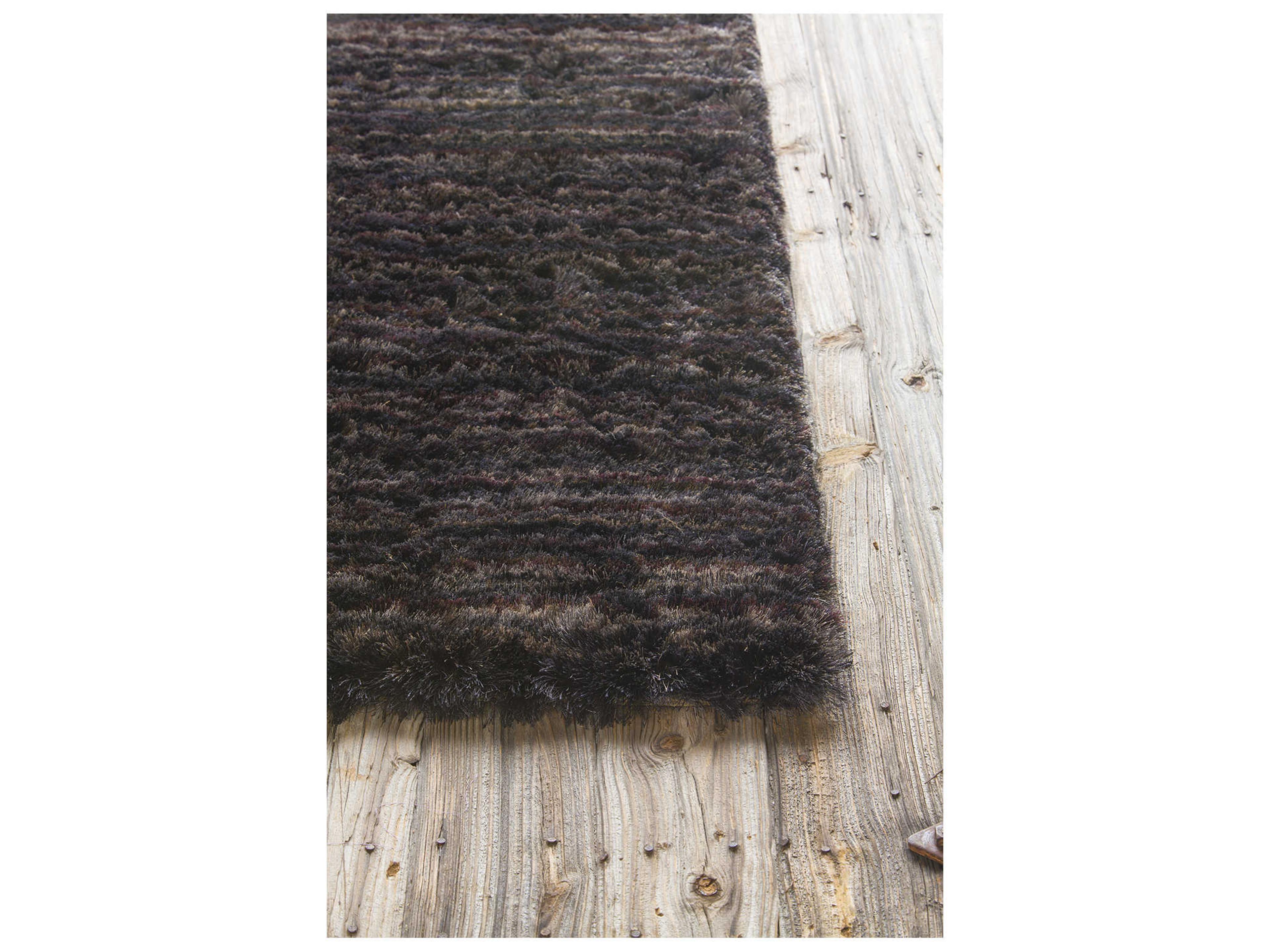 Chandra Savona Shag Striped Area Rug