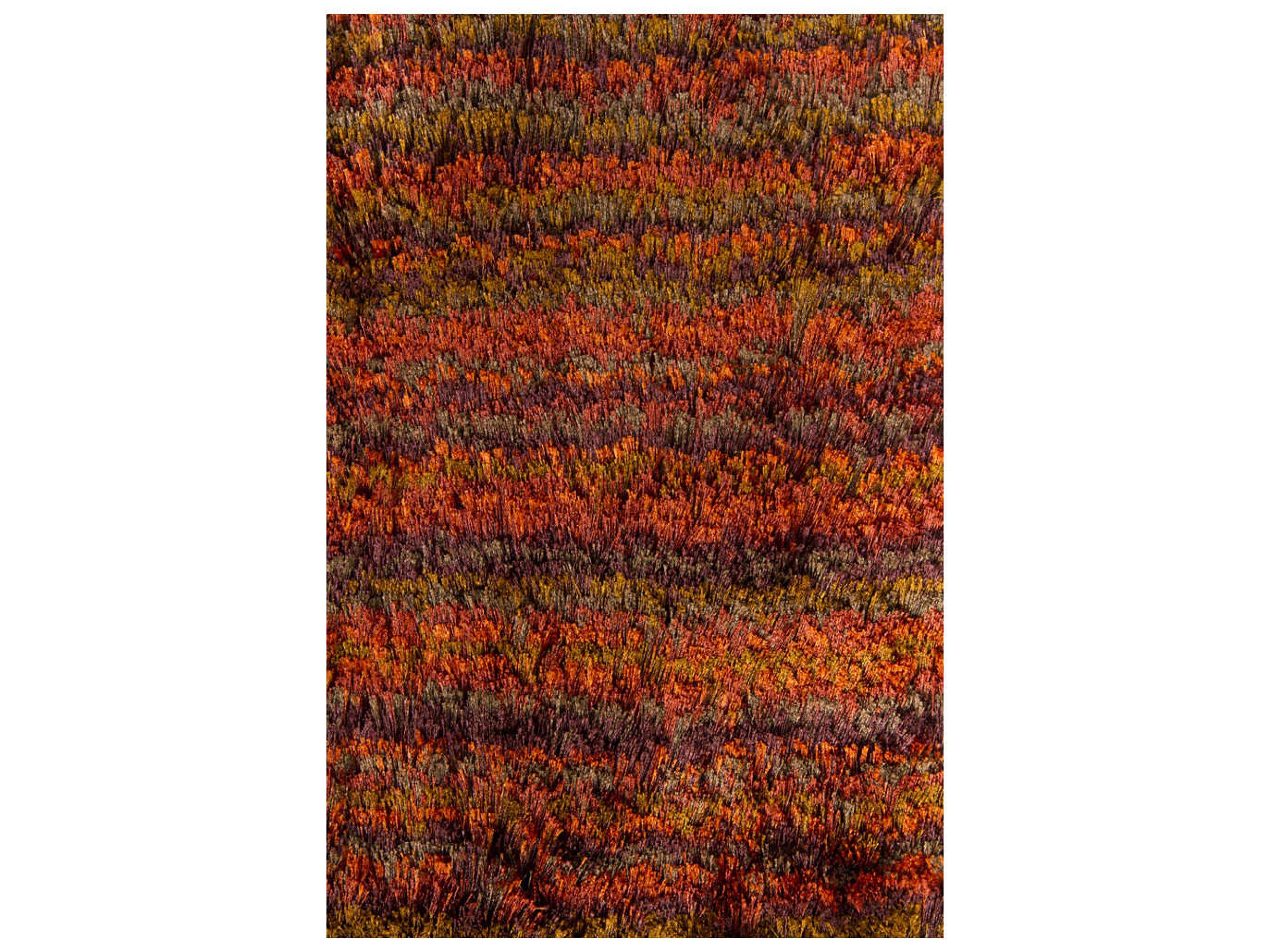 Chandra Savona Shag Striped Area Rug