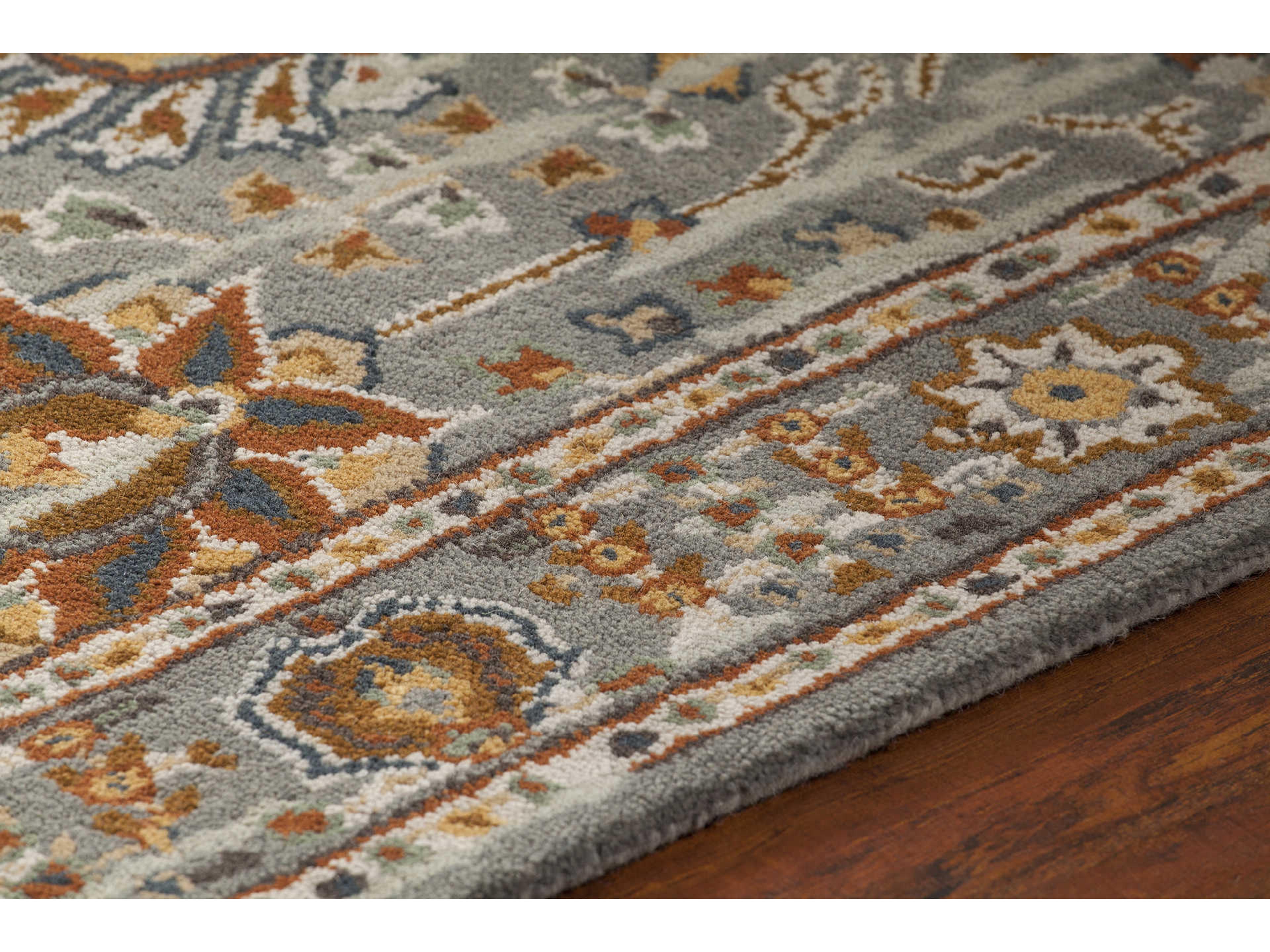 Chandra Spring Bordered Area Rug