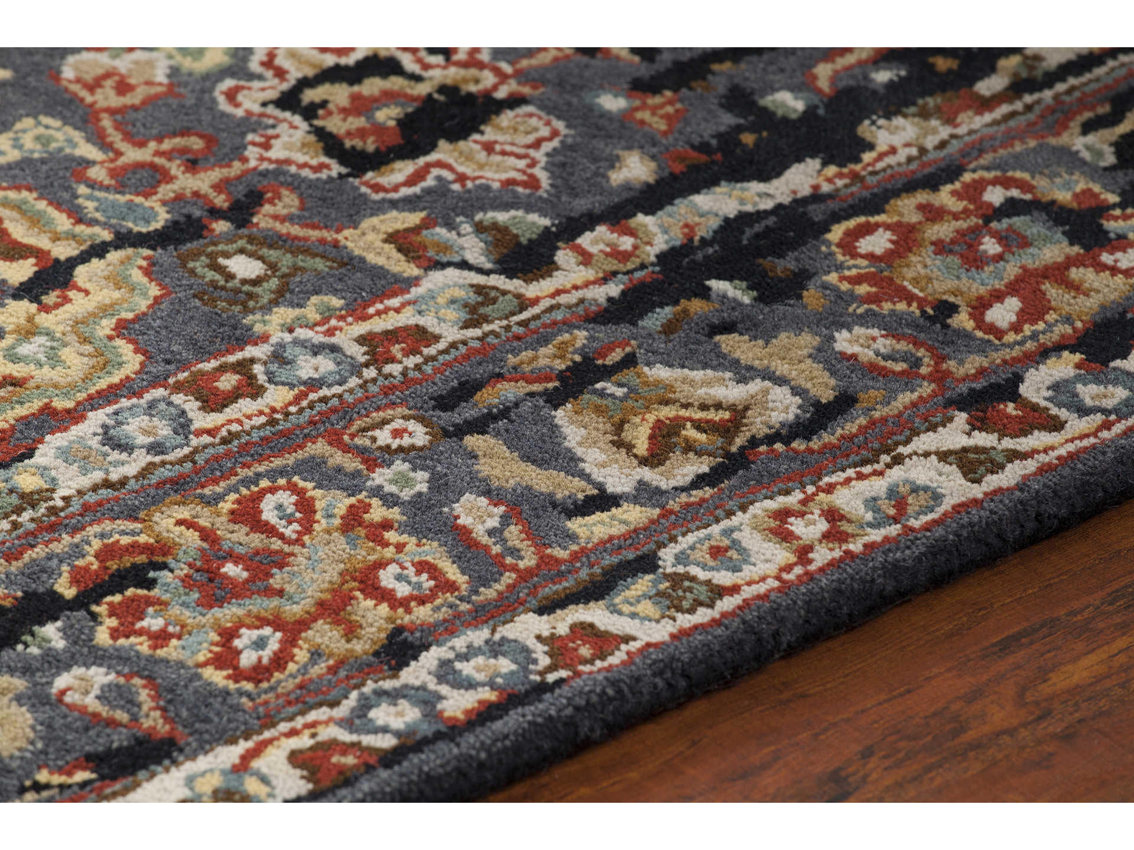 Chandra Spring Bordered Area Rug