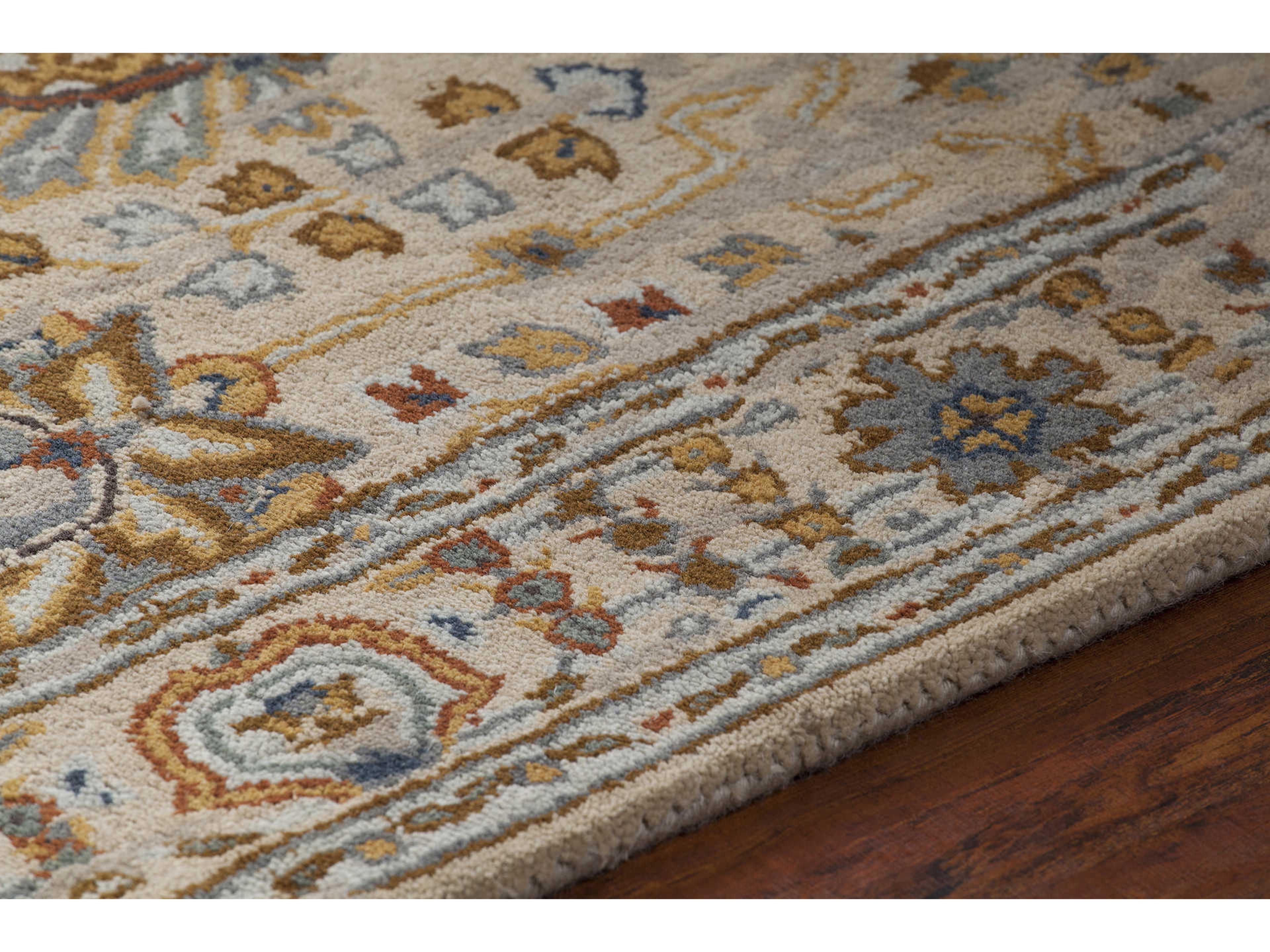 Chandra Spring Bordered Area Rug