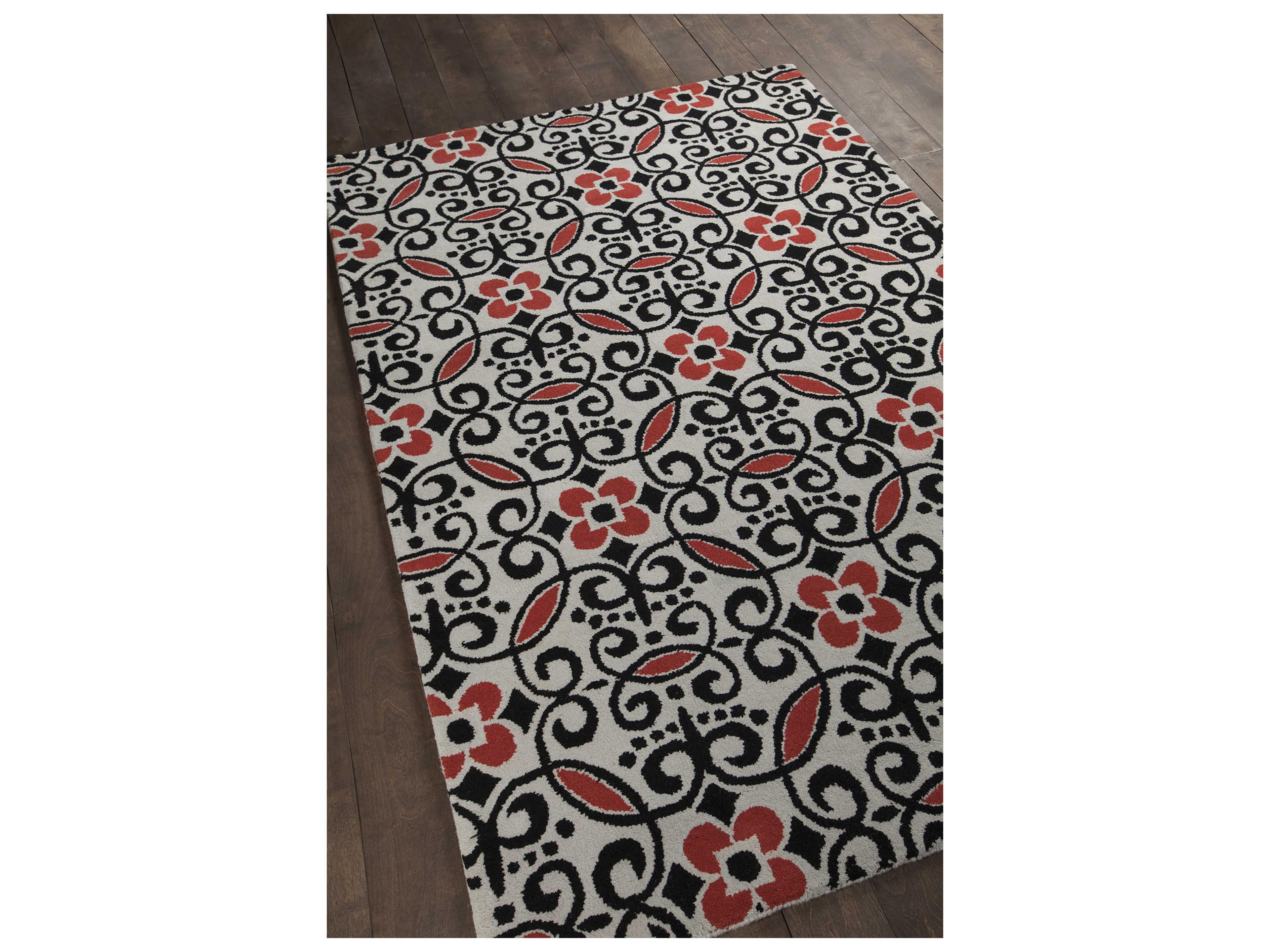Chandra Stella Damask Area Rug