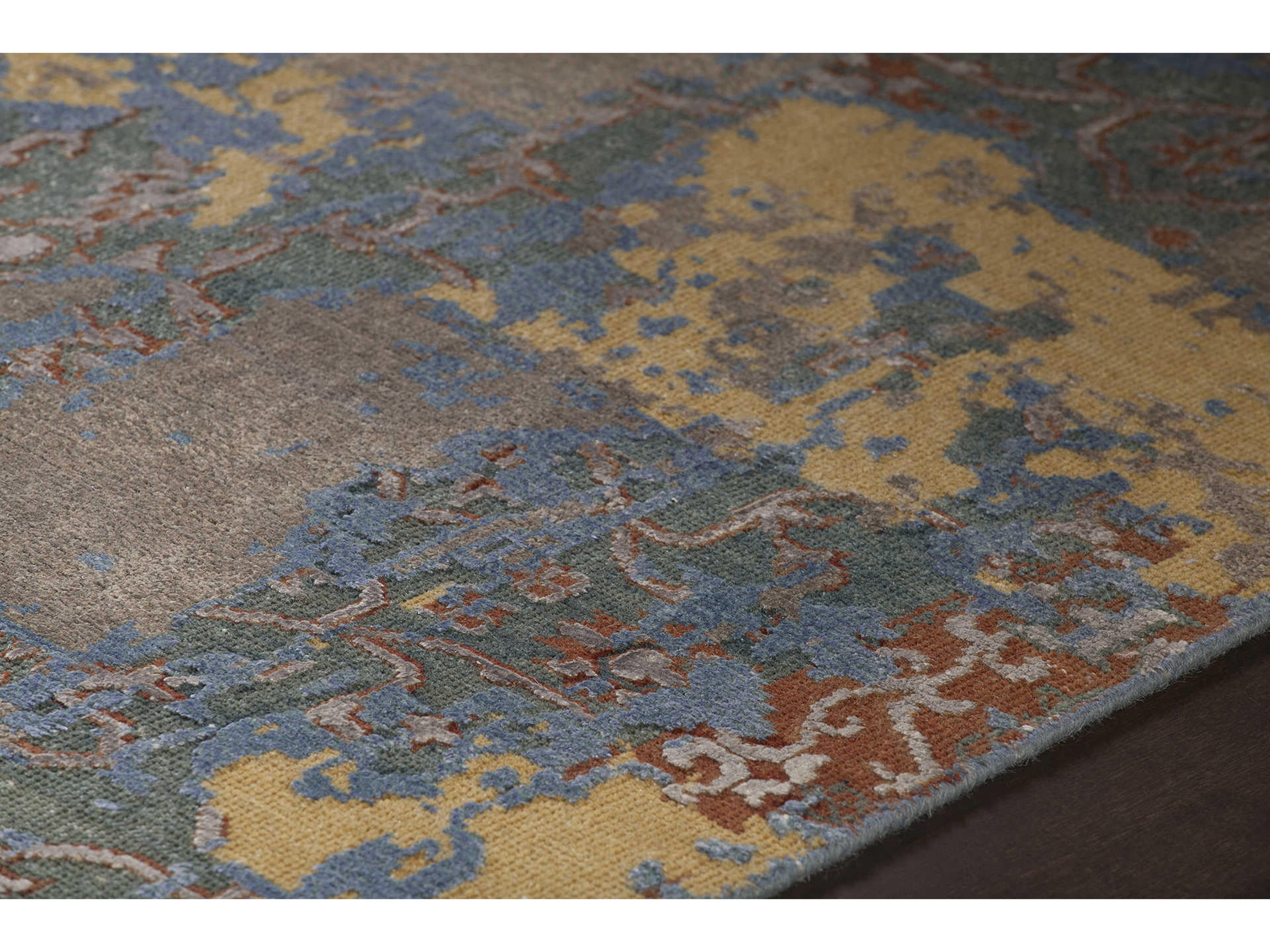 Chandra Vingel Bordered Area Rug