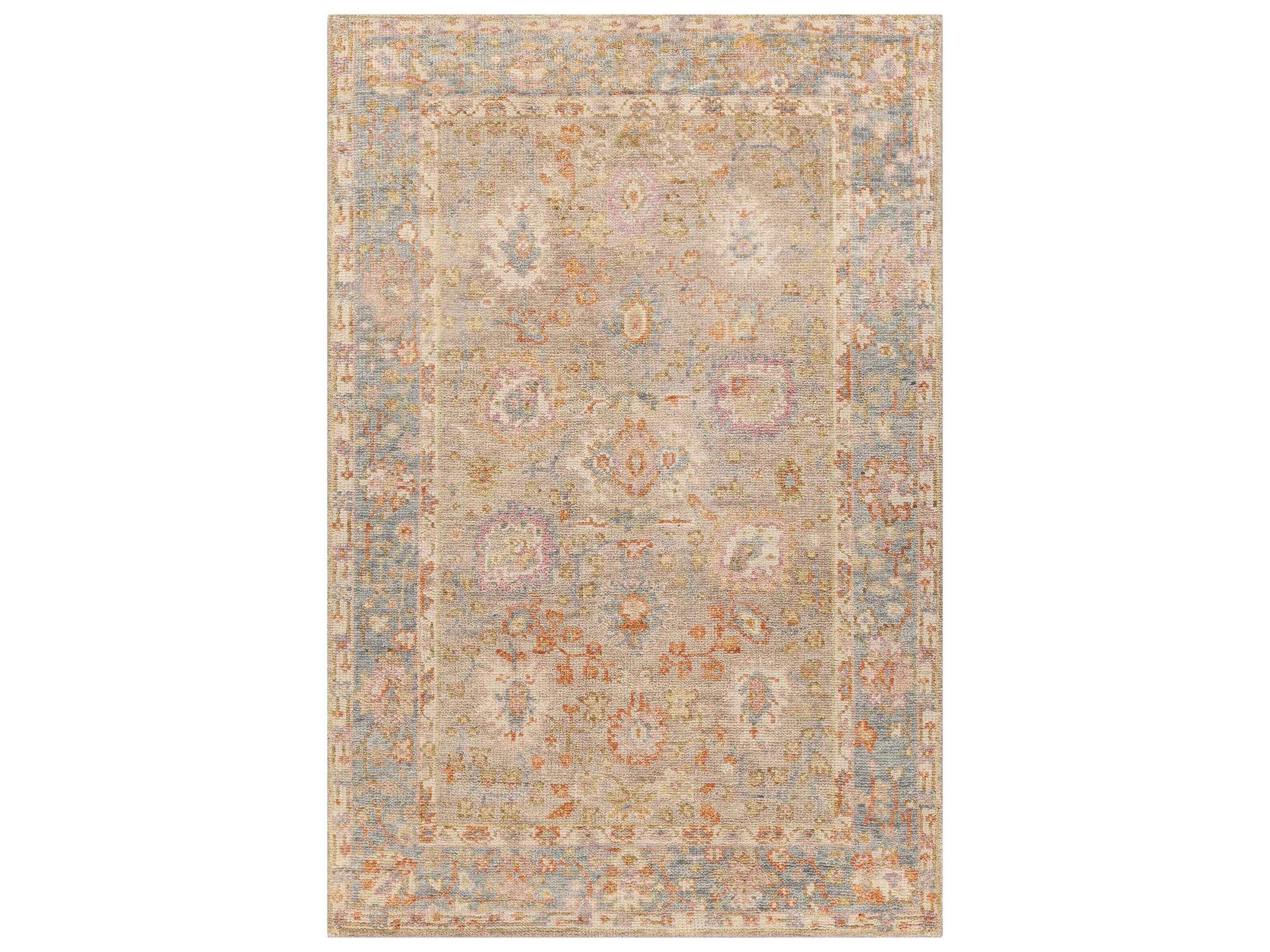 Wendi Bordered Area Rug