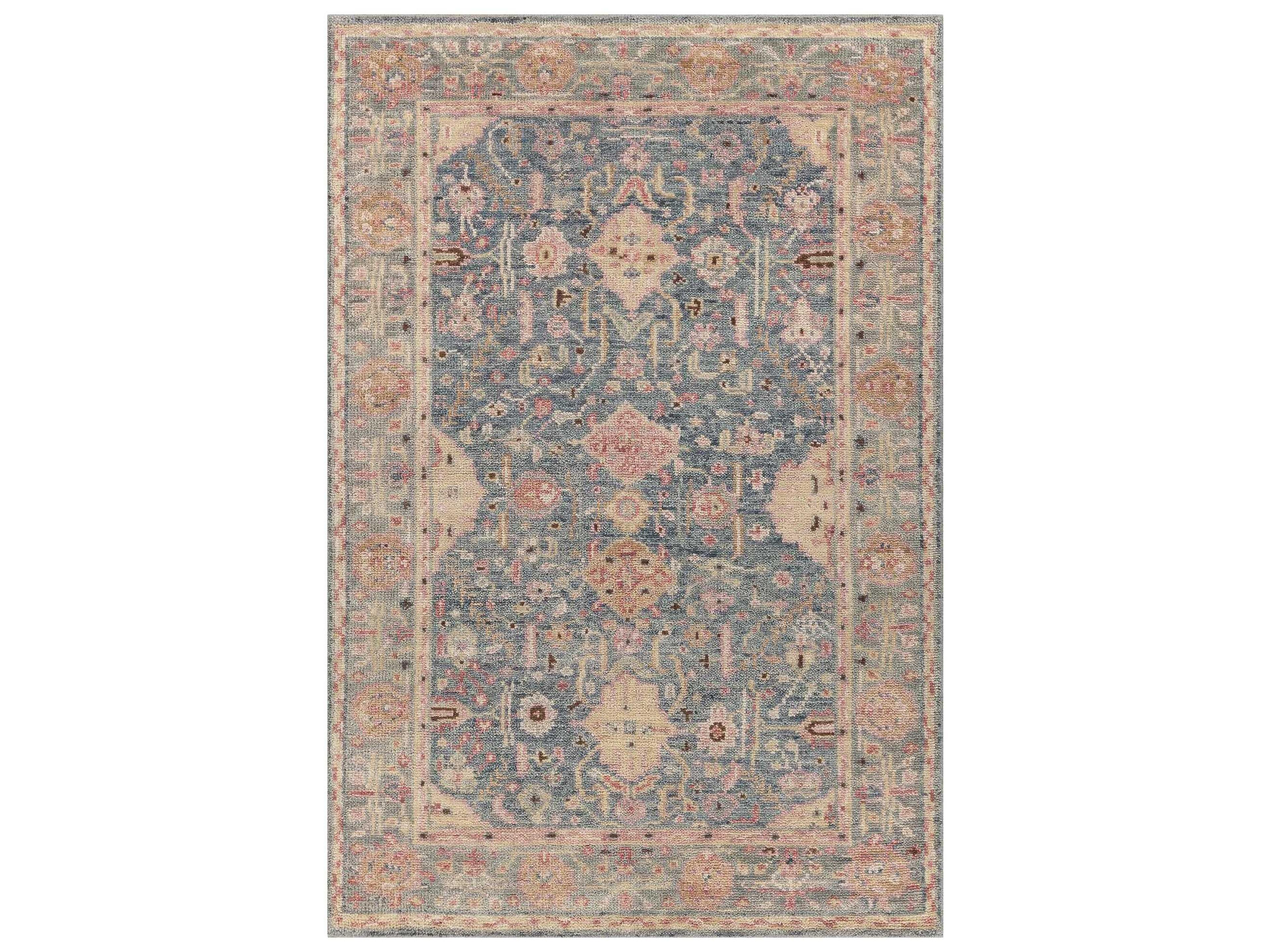 Wendi Bordered Area Rug