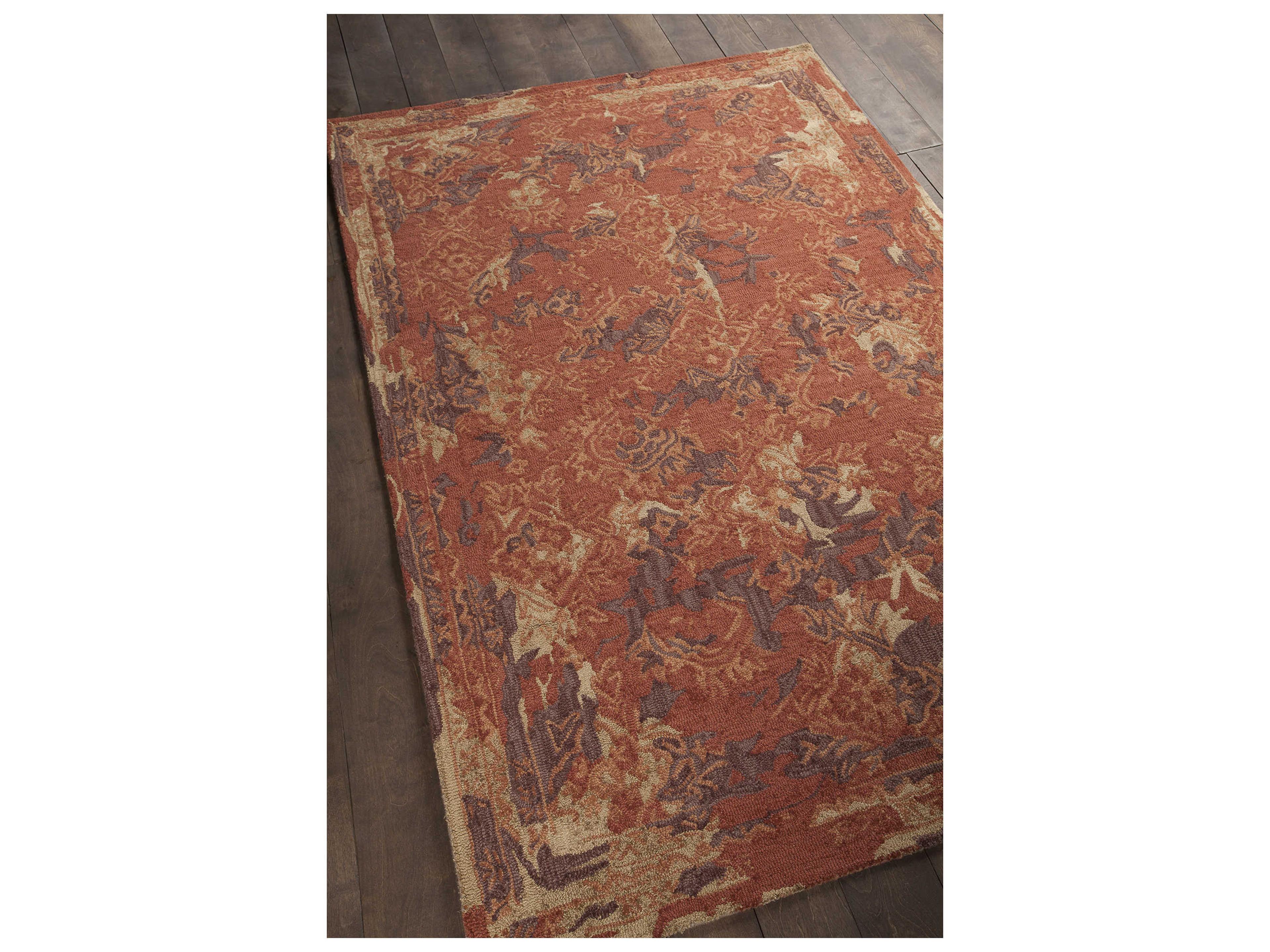 Chandra Zyana Bordered Area Rug